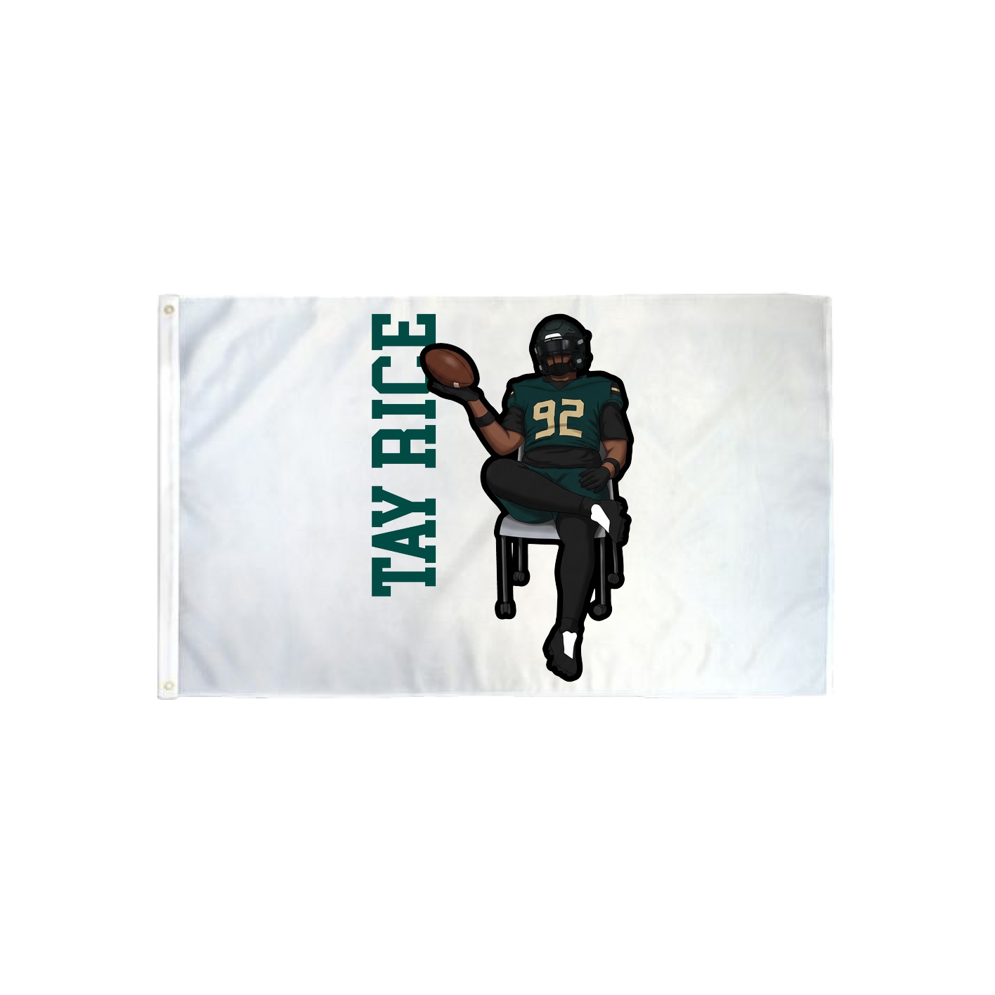3x5 Flag — Name Vertical in Classic