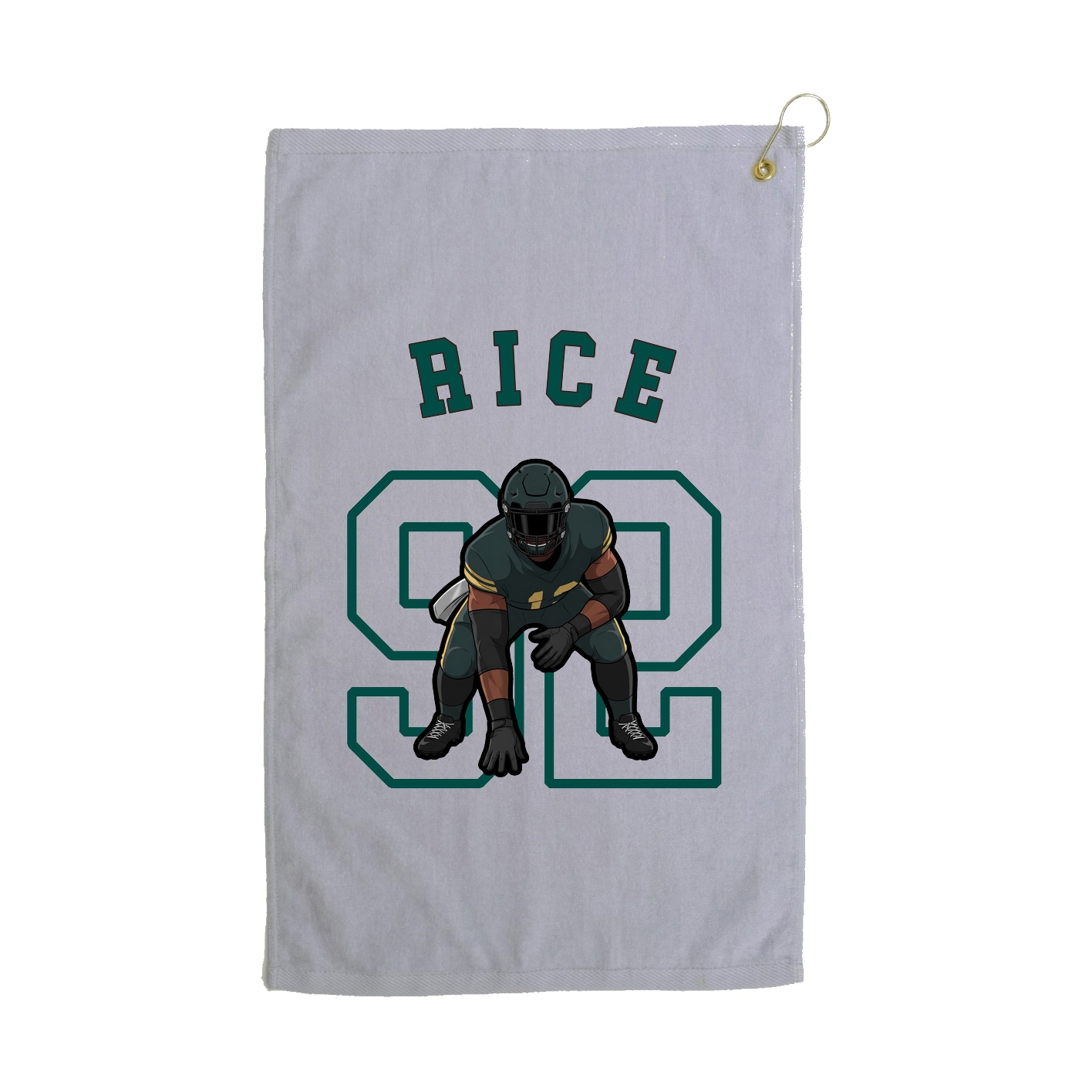 Golf Towel — Shirsey Arch in Grey