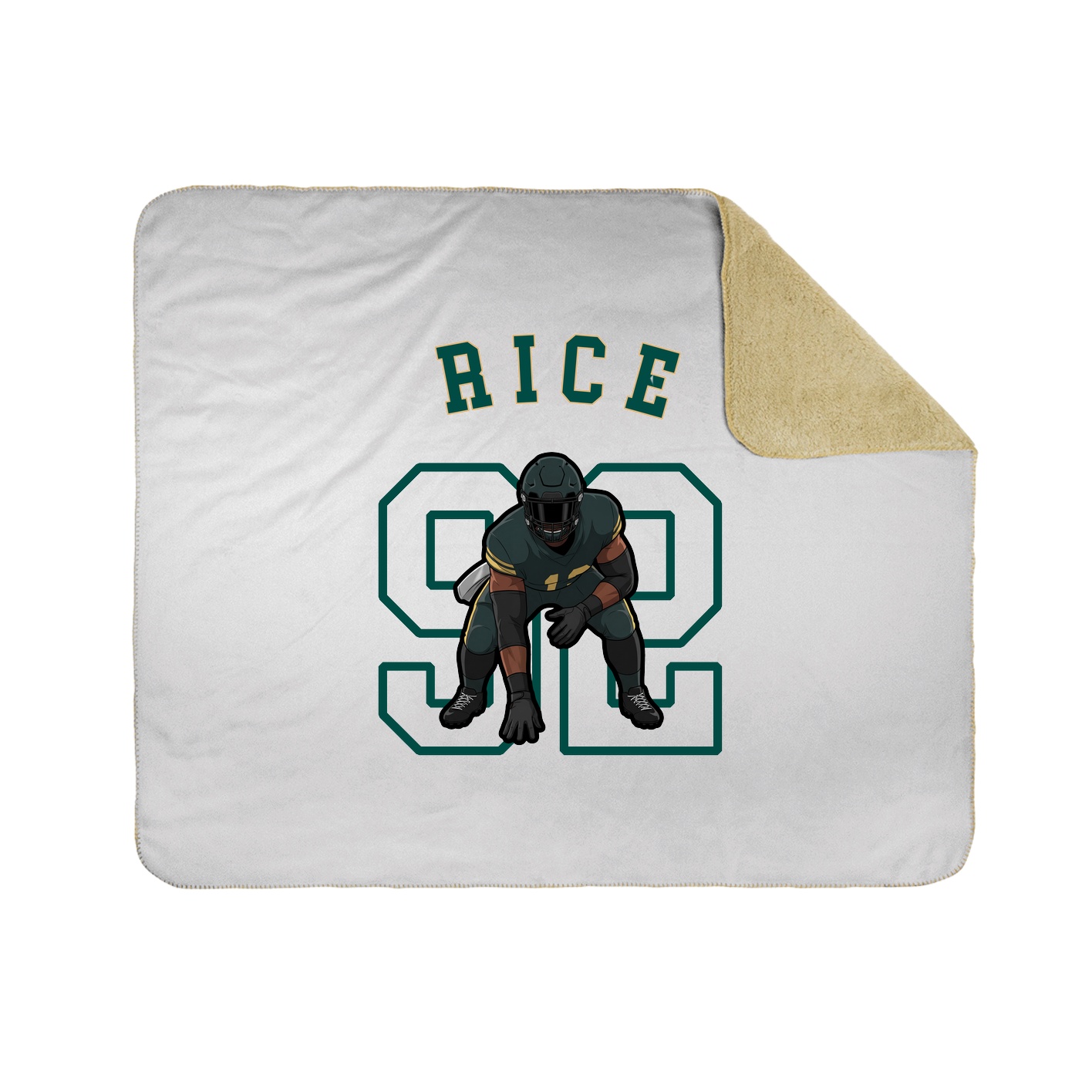 Throw Blanket — Shirsey Arch in White