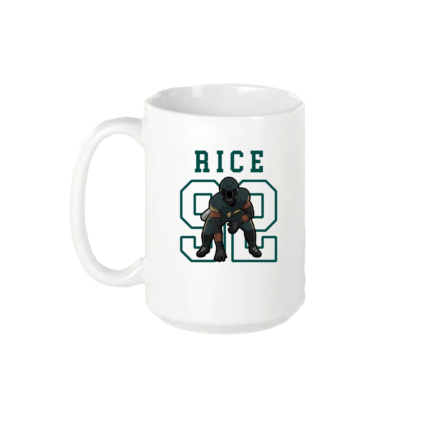 15oz Coffee Mug — Shirsey in White