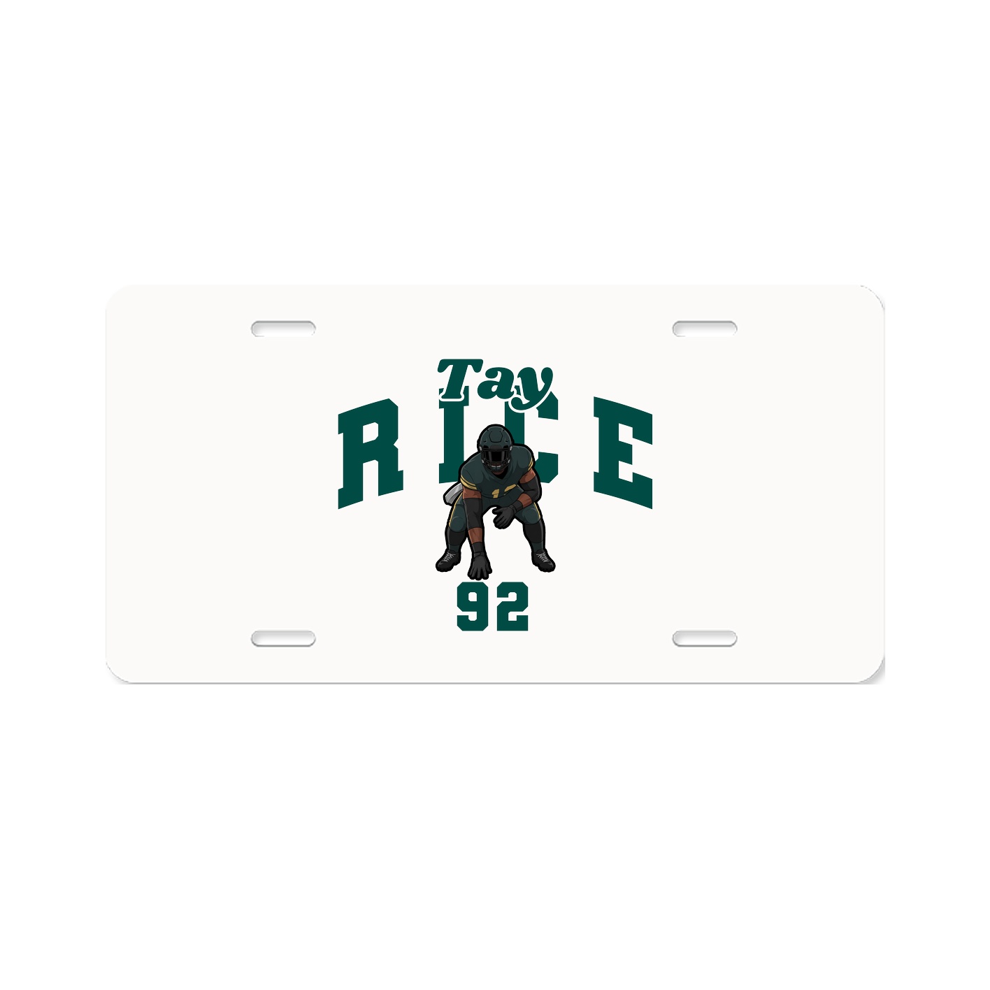 License Plate — Signature Arch in Classic