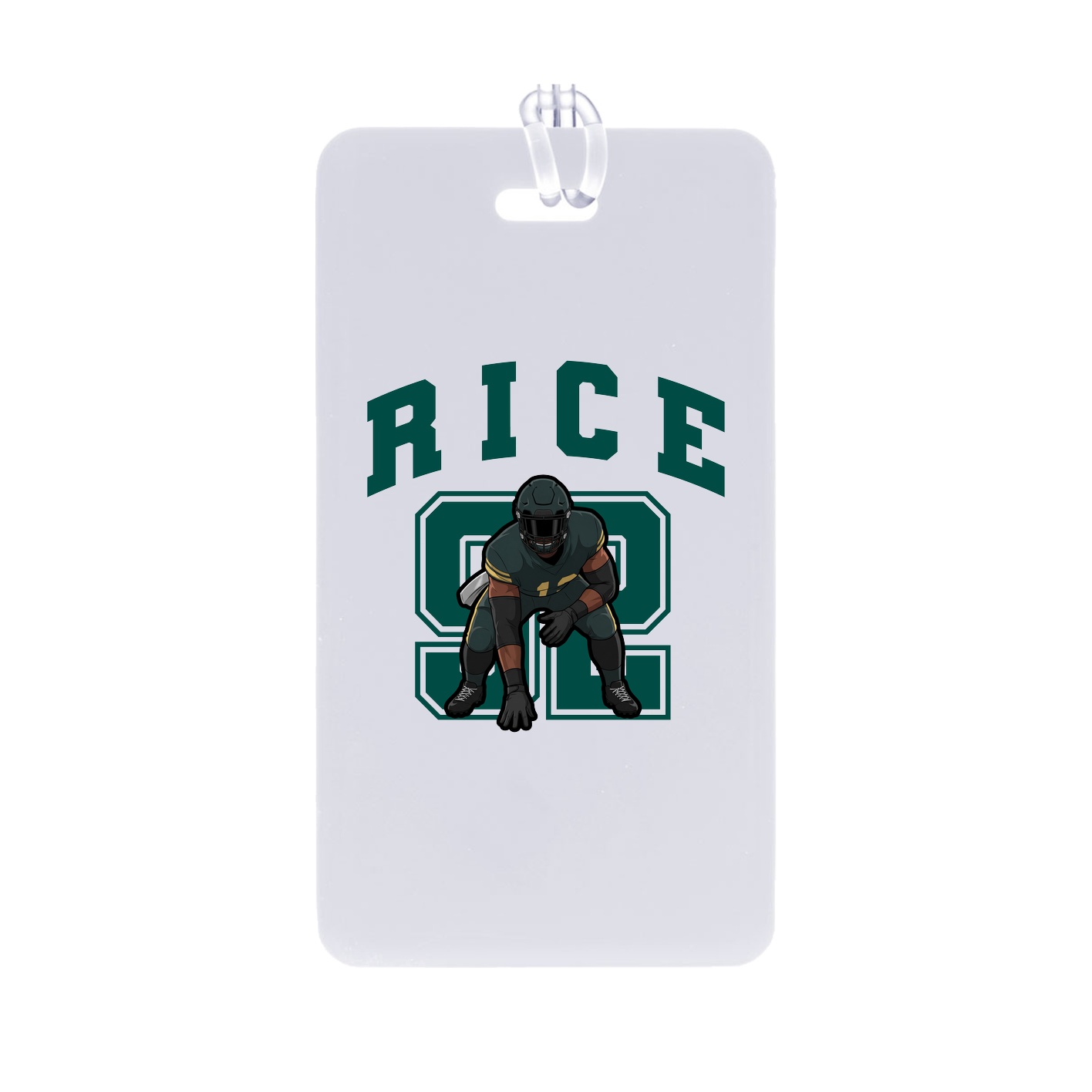 Bag Tag — Number in Classic