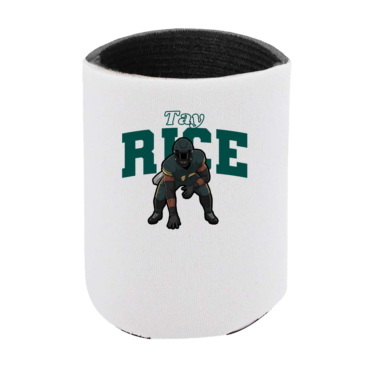 Can Holder — Name Arch in White