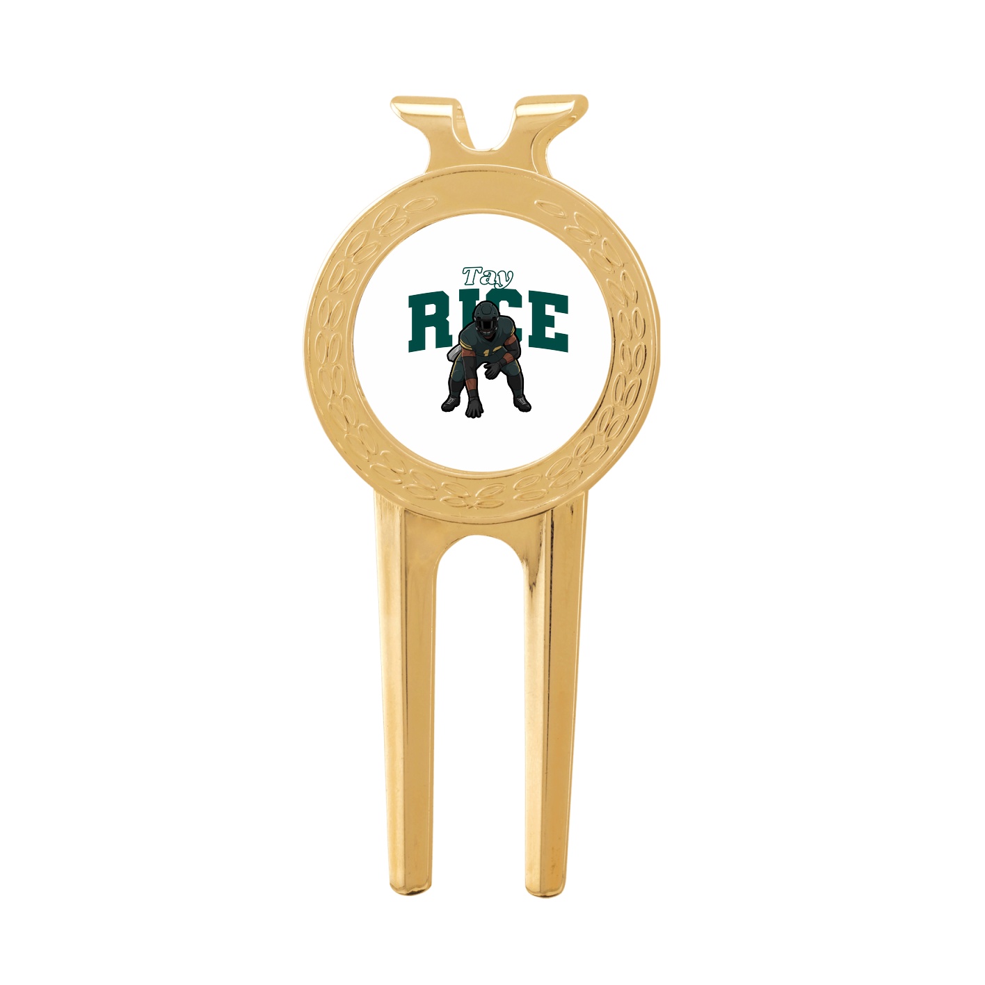 Divot Tool with Ball Marker — Name Arch in Classic