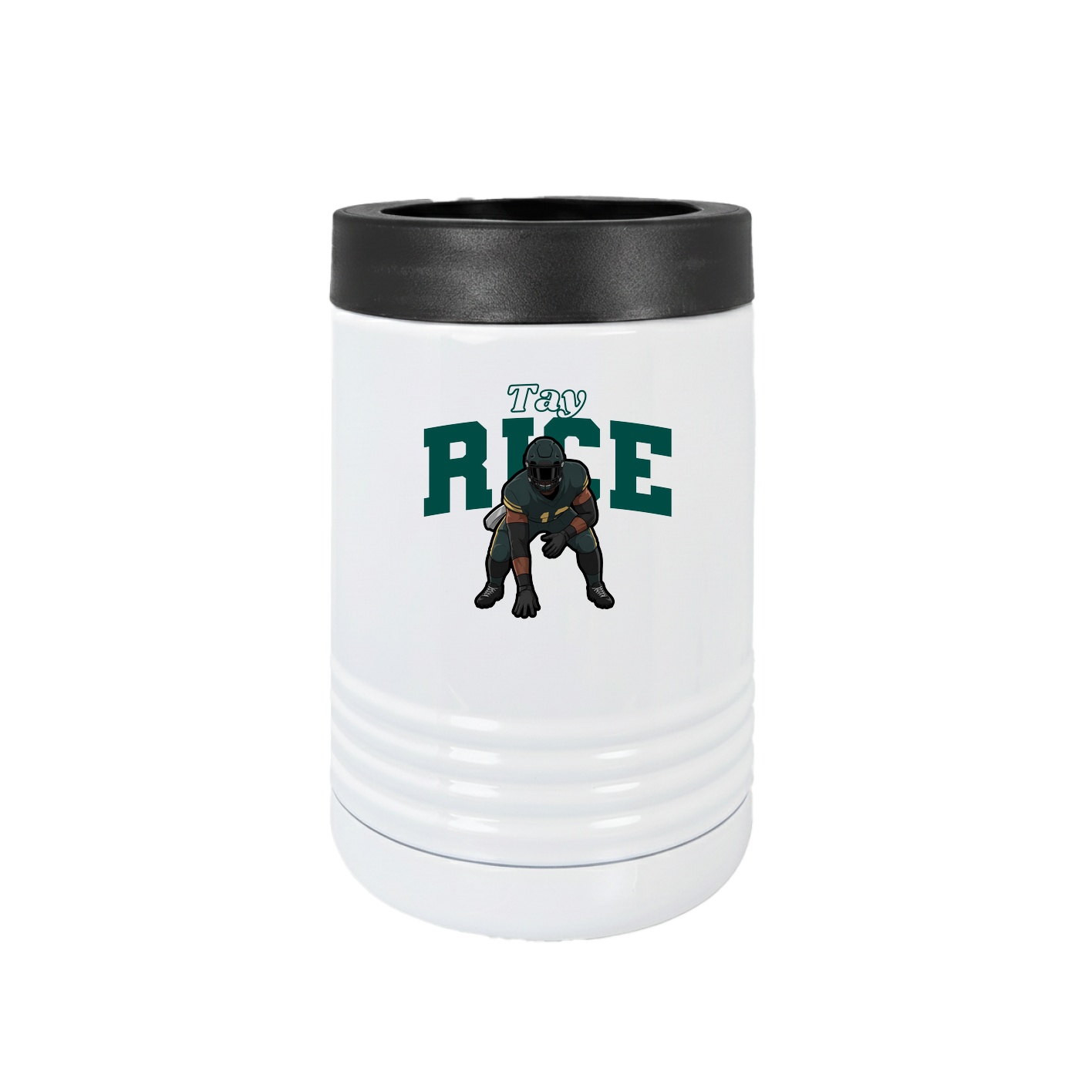 Beverage Holder — Name Arch in White