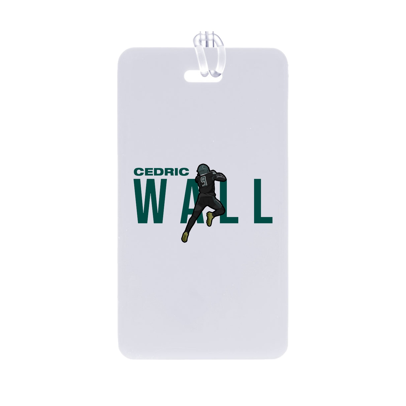 Bag Tag — Player Name in Classic