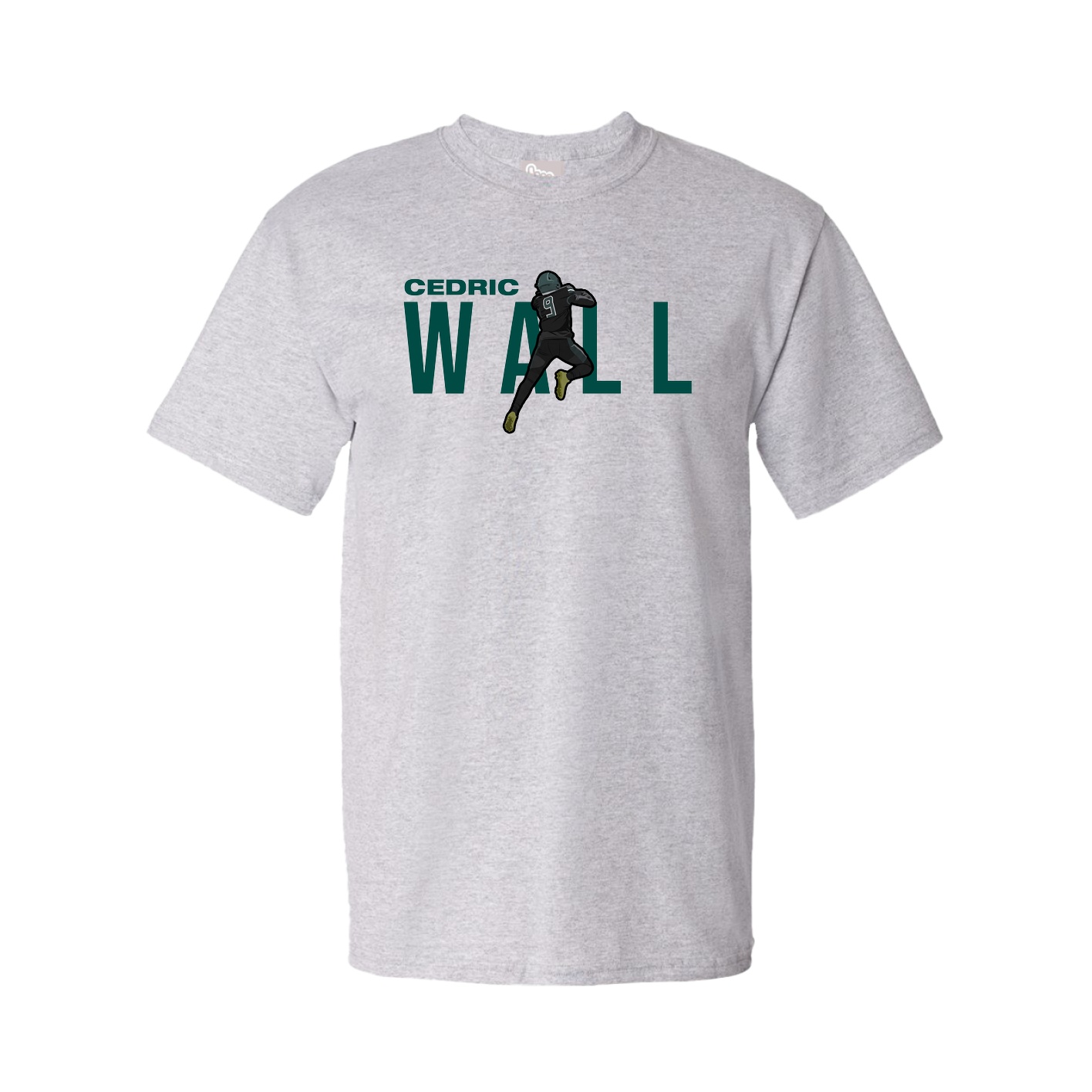 Youth Tee — Player Name in Grey