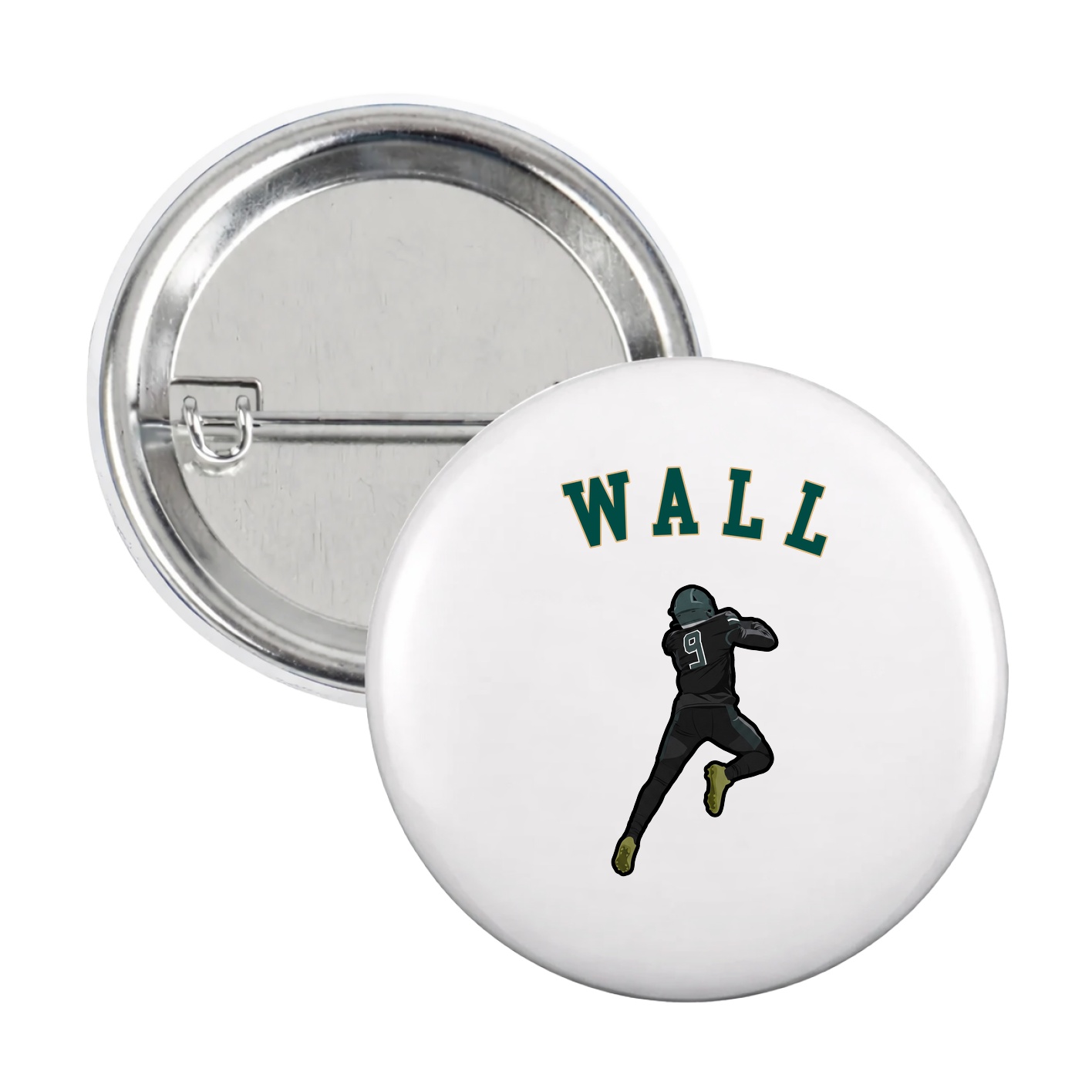 Game Day Button — Shirsey Arch in White