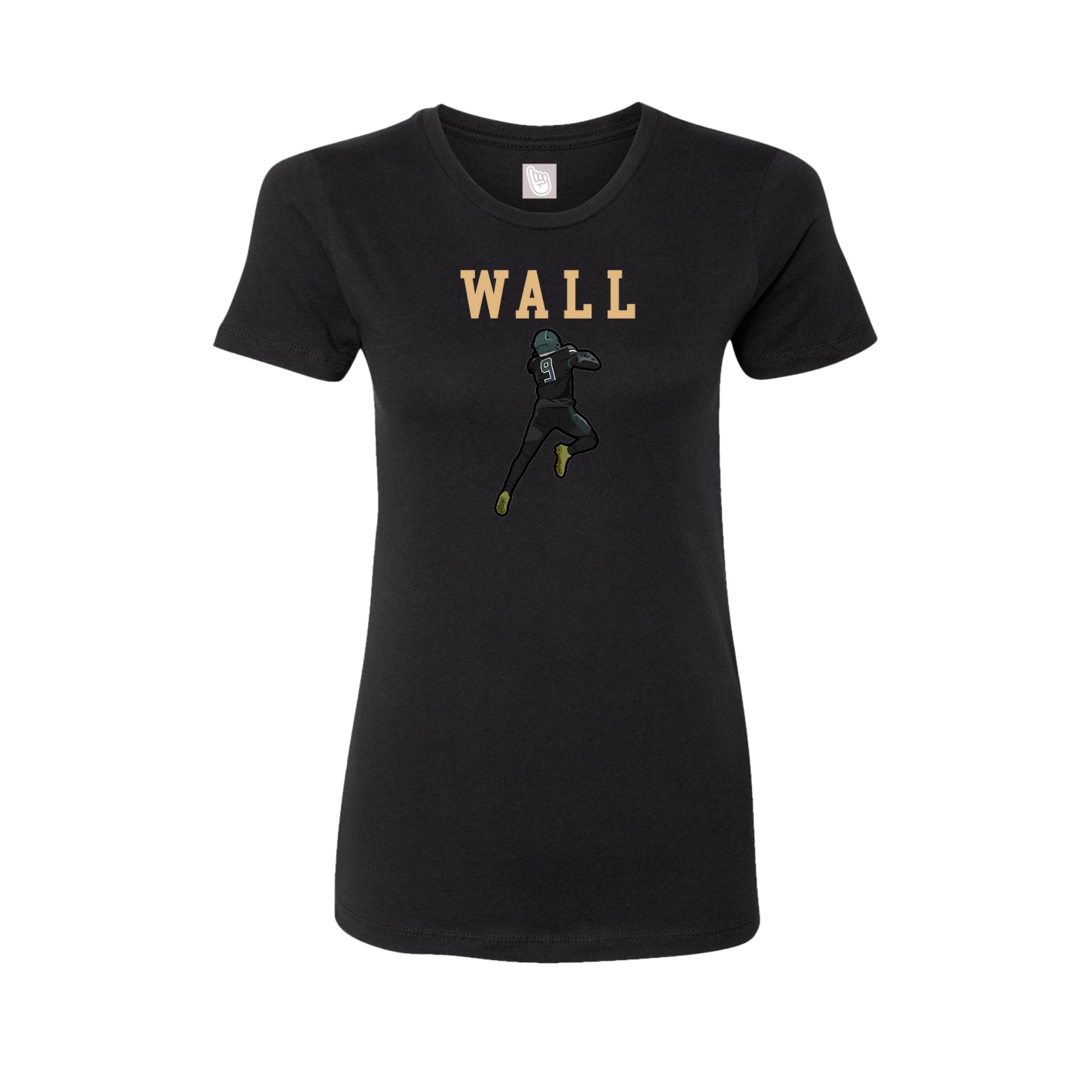 Fitted Women's Tee — Shirsey in Black