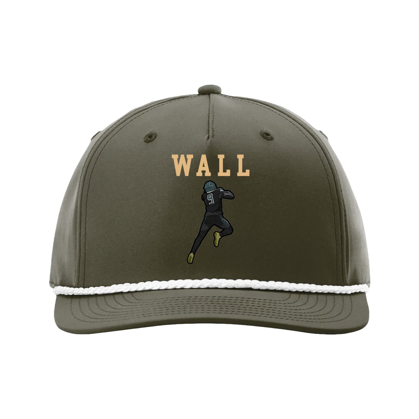 Five-Panel Classic Rope Cap — Shirsey in Green