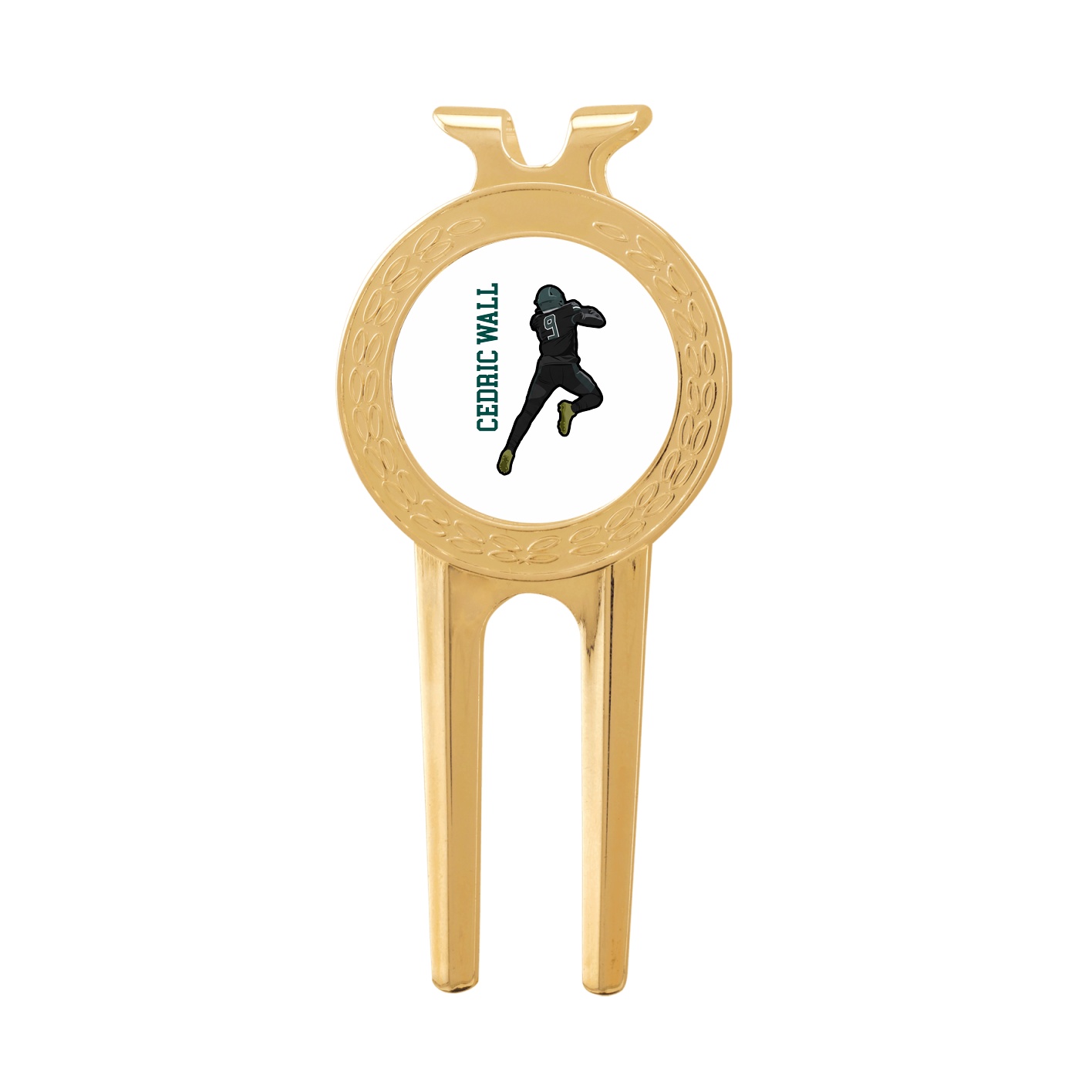 Divot Tool with Ball Marker — Name Vertical in Classic