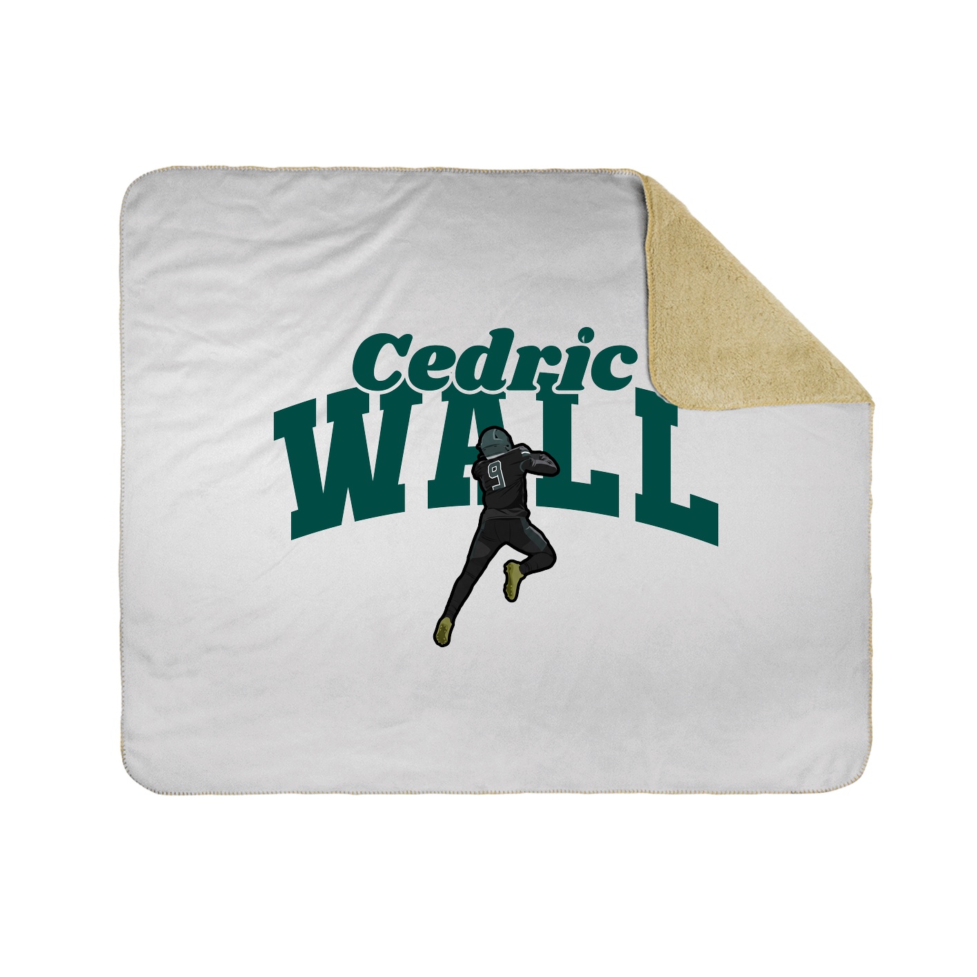 Throw Blanket — Signature Arch in White
