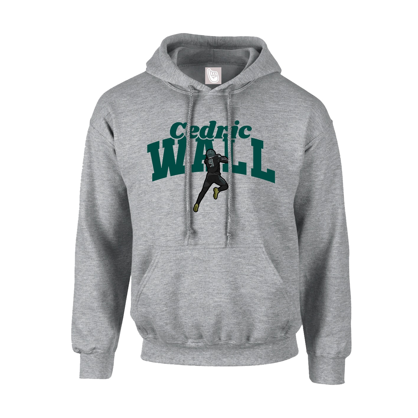 Hoodie — Signature Arch in Grey