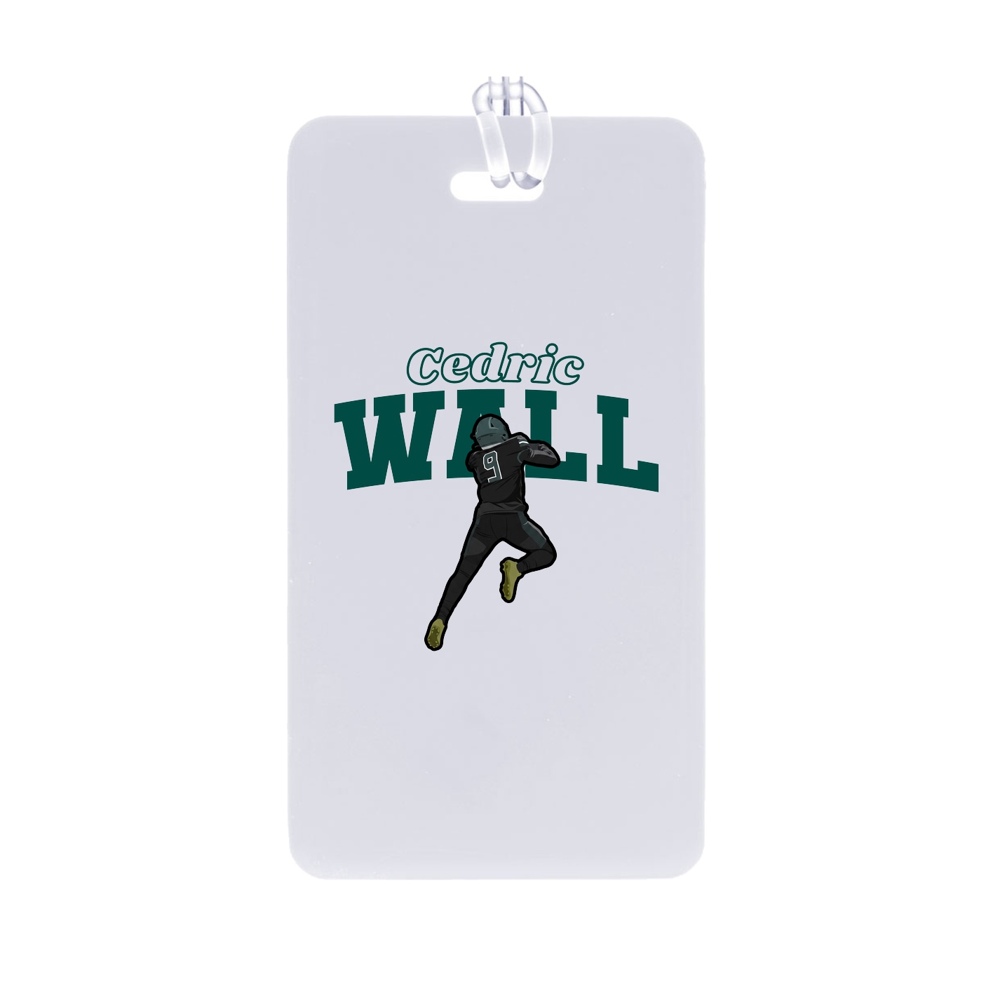 Bag Tag — Name Arch in Classic
