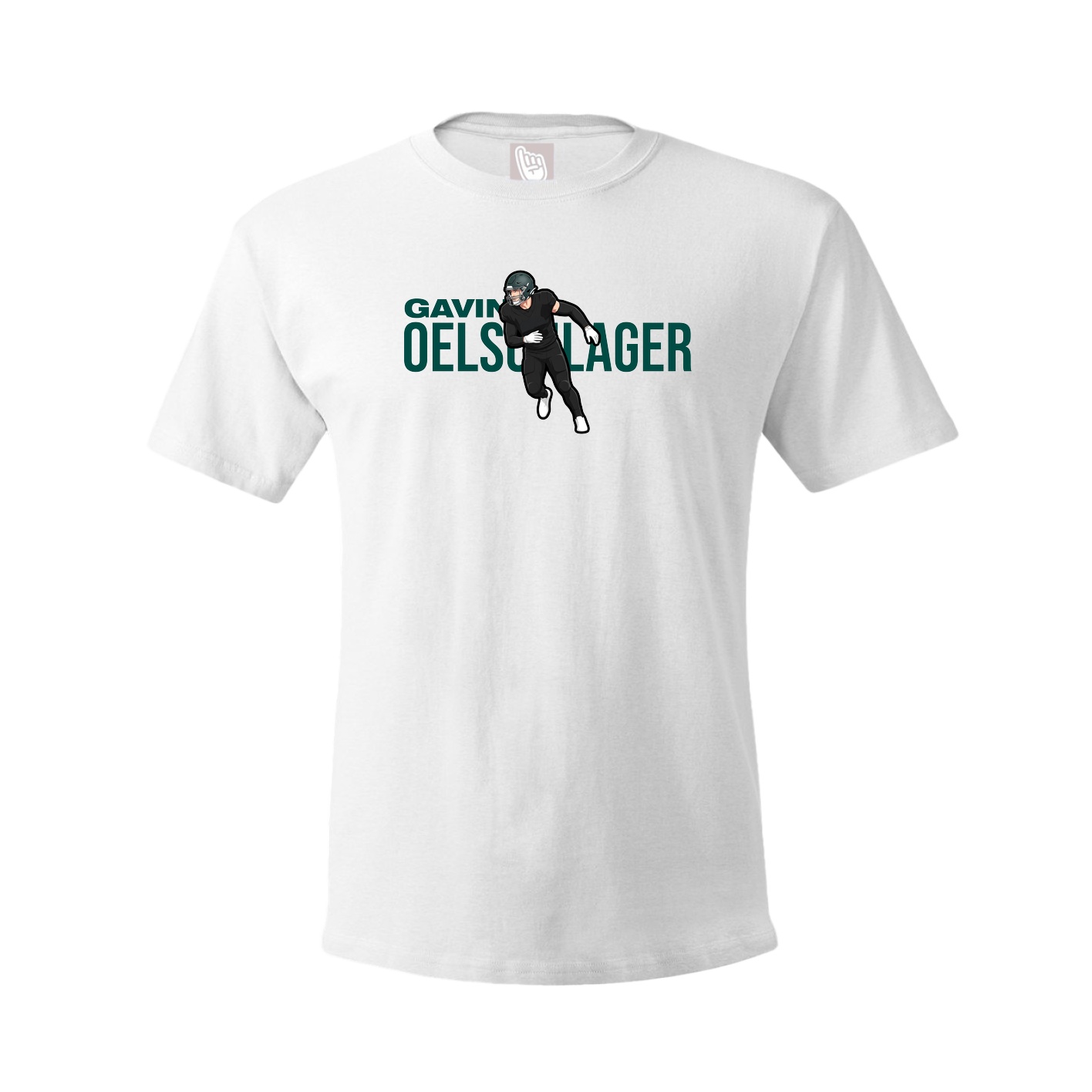 Youth Tee — Player Name in White