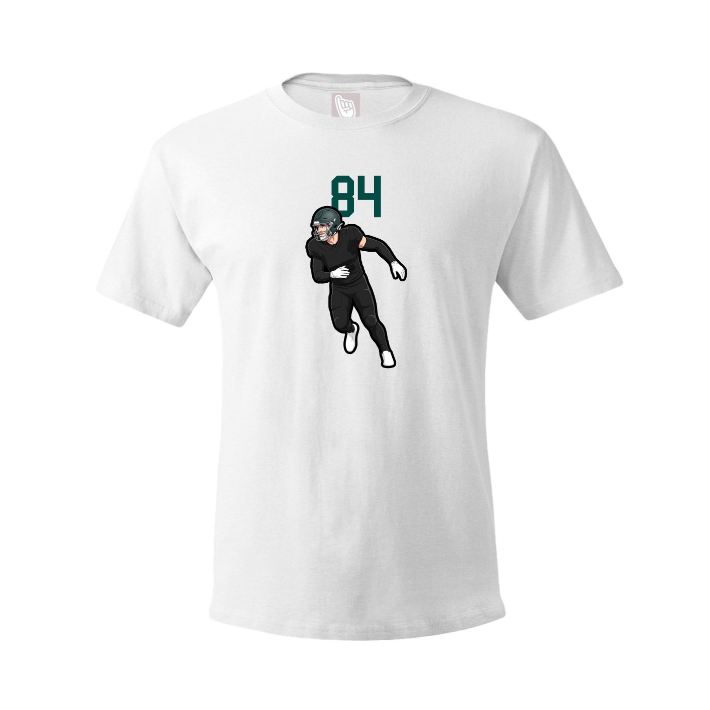 Tee — Number Top in White