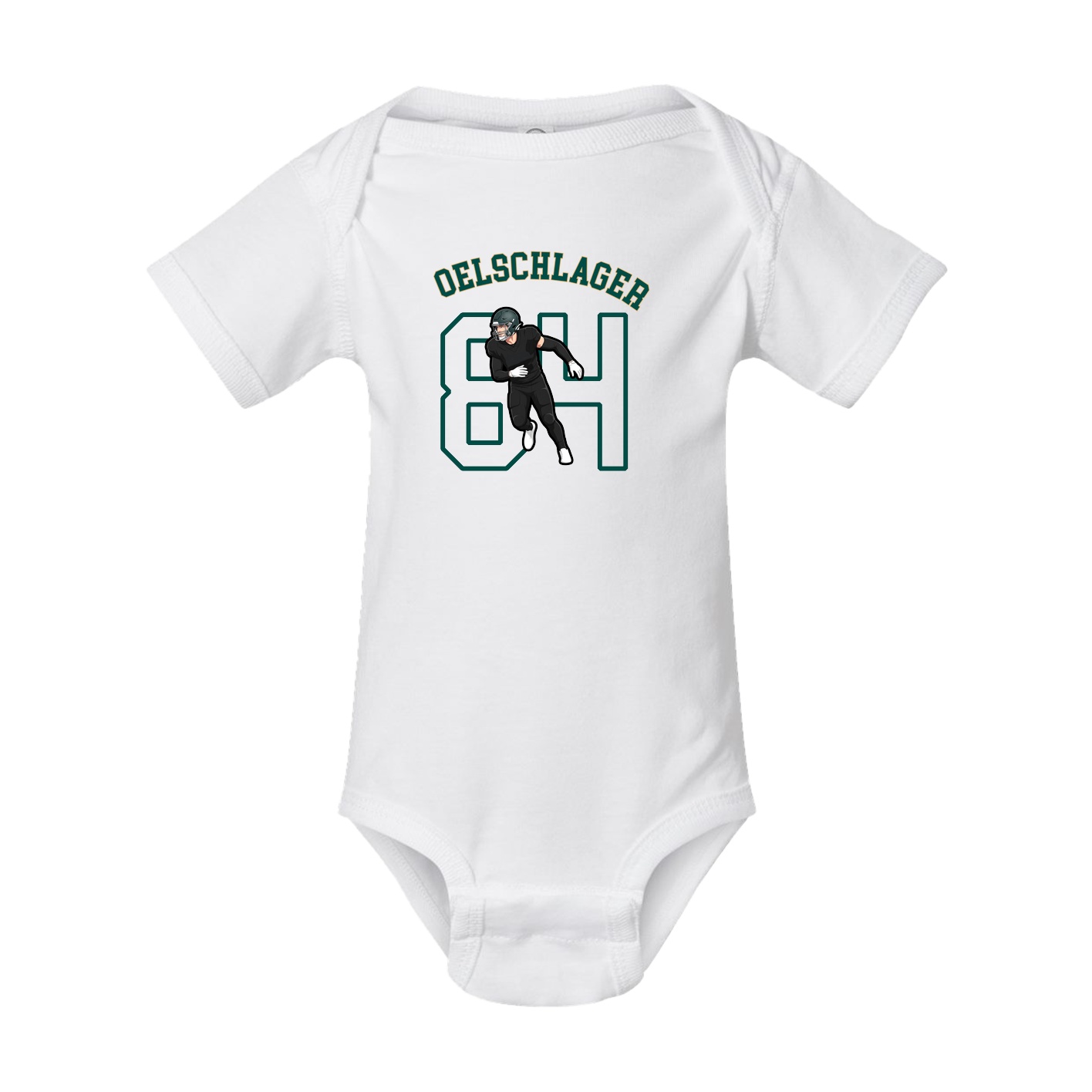 Baby Onesie — Shirsey Arch in White