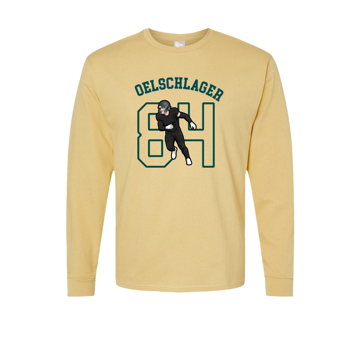 Long Sleeve Tee — Shirsey Arch in Vegas Gold
