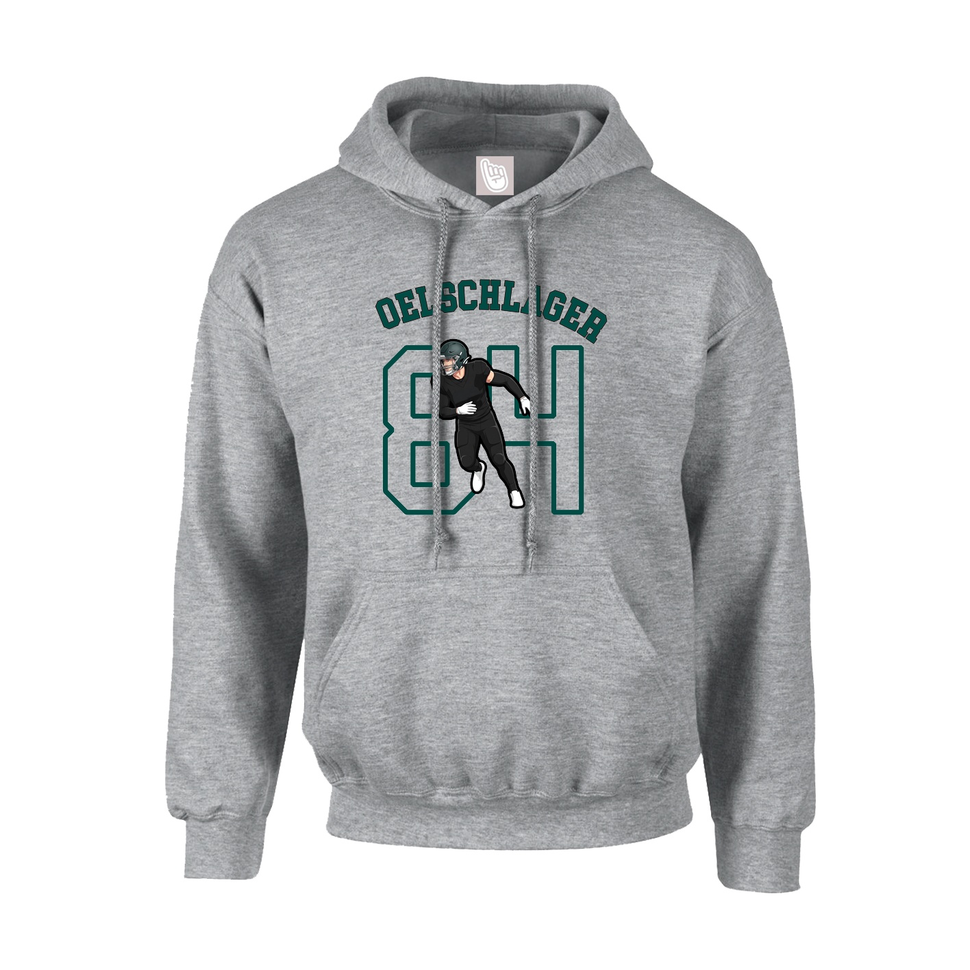 Hoodie — Shirsey Arch in Grey