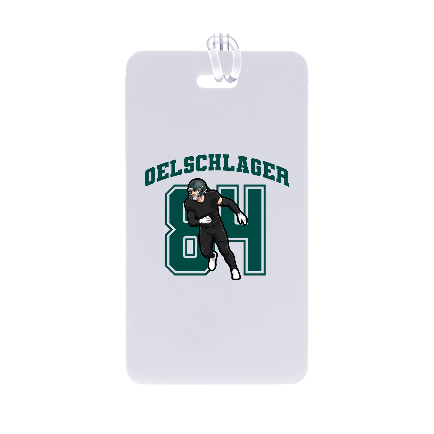 Bag Tag — Number in Classic