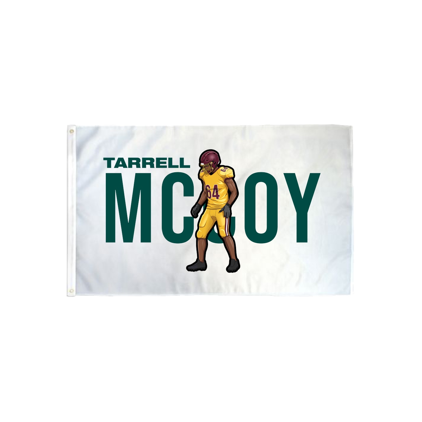 3x5 Flag — Player Name in Classic
