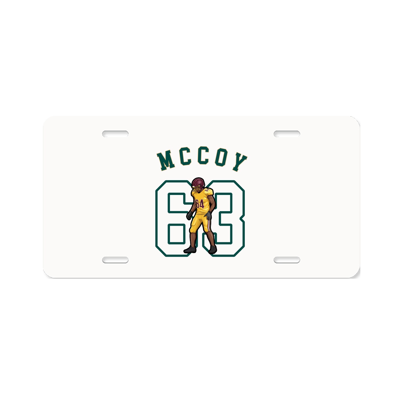 License Plate — Shirsey Arch in Classic