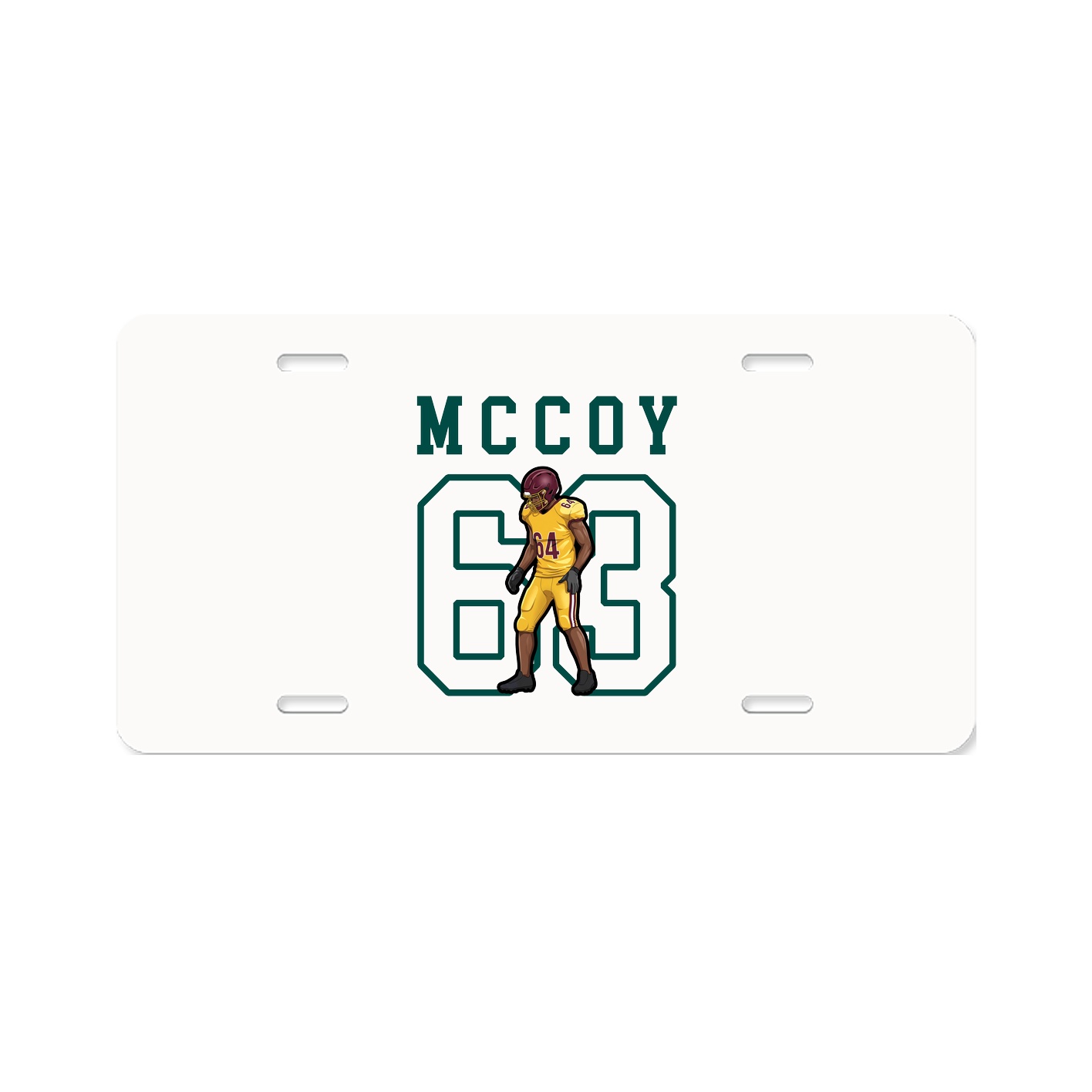 License Plate — Shirsey in Classic