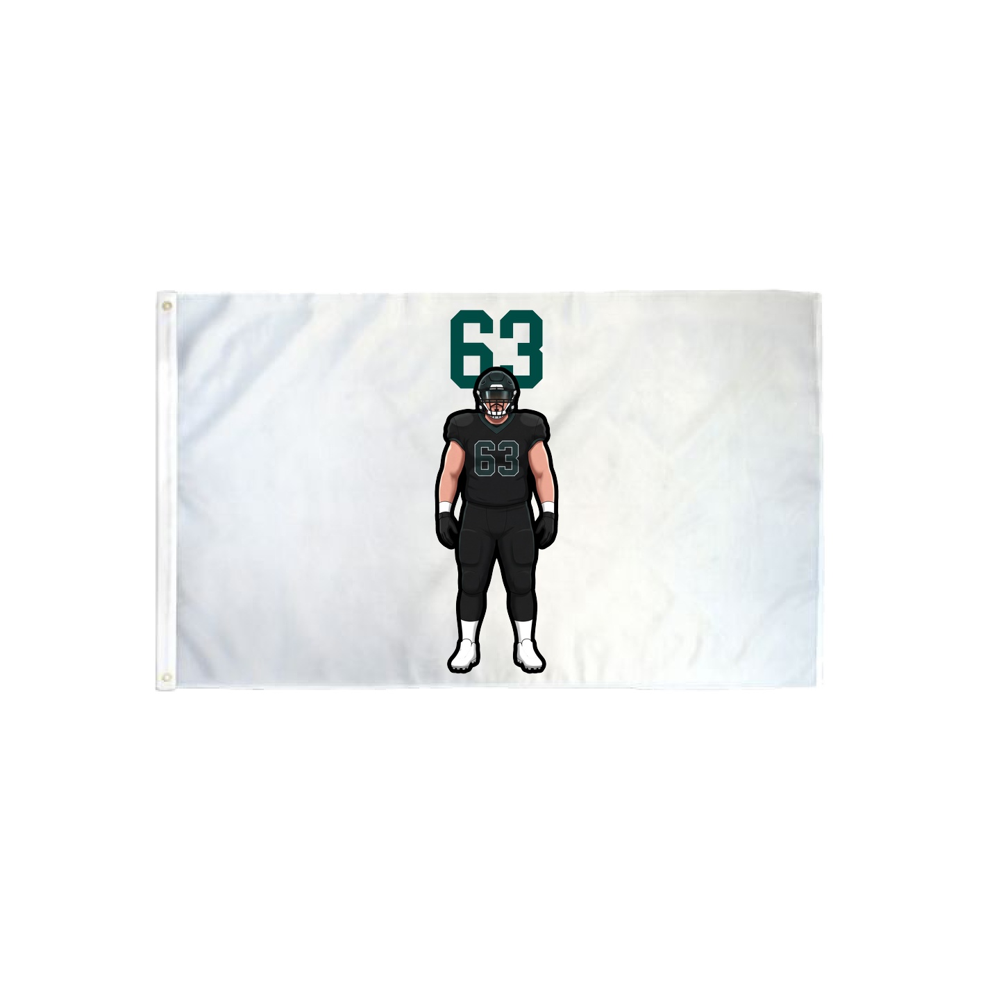 3x5 Flag — Number Top in Classic