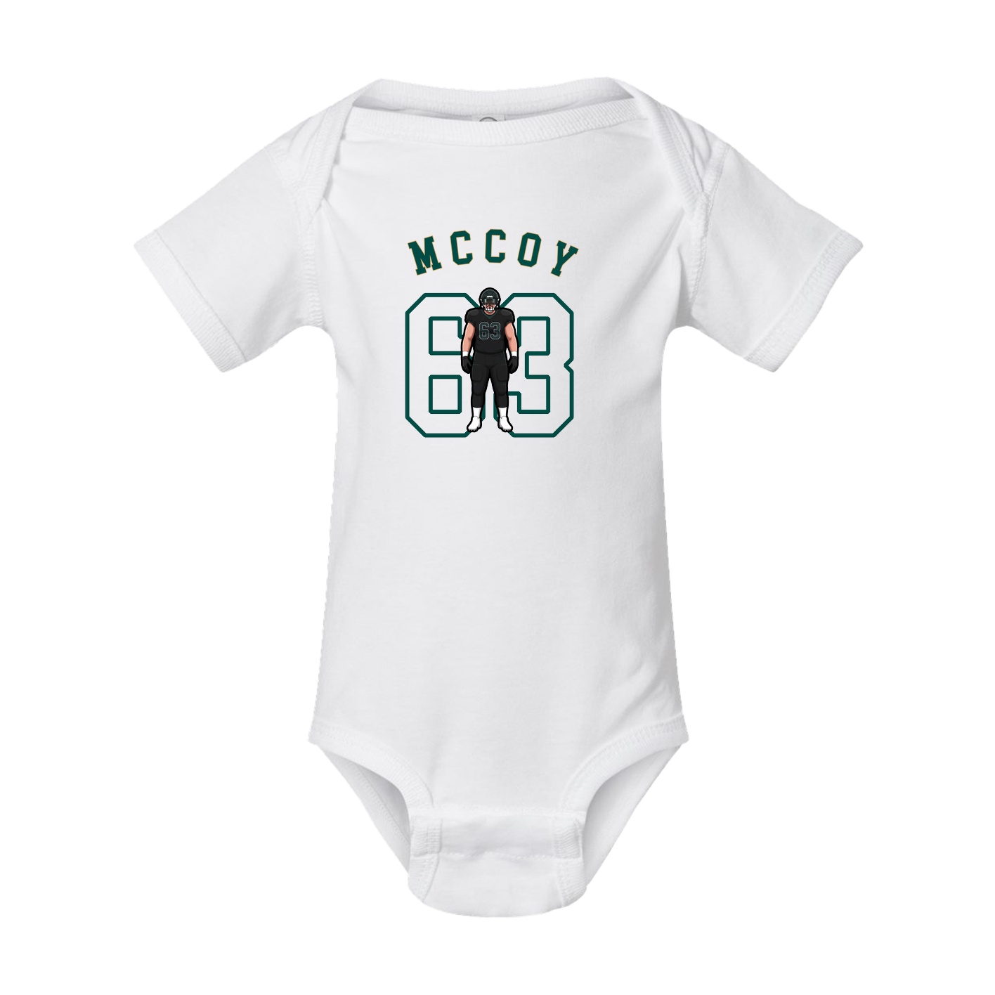 Baby Onesie — Shirsey Arch in White