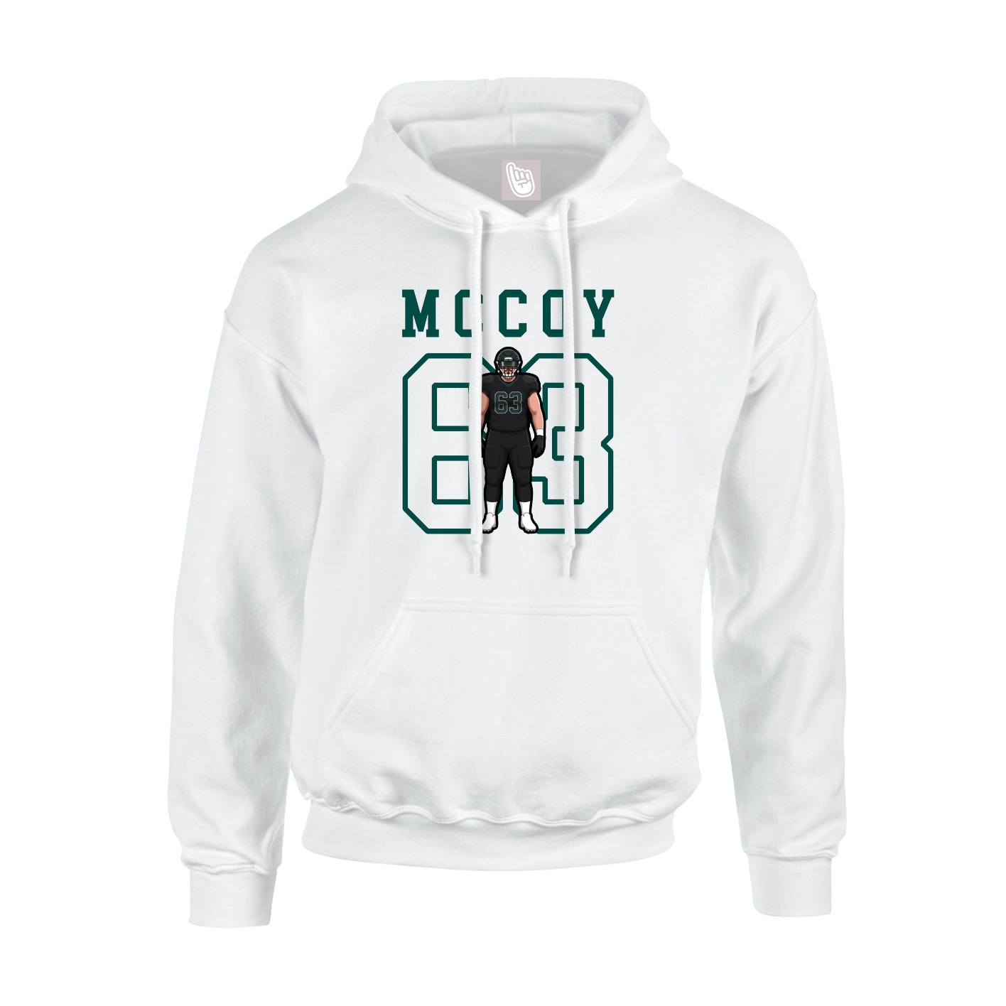 Youth Hoodie — Shirsey in White