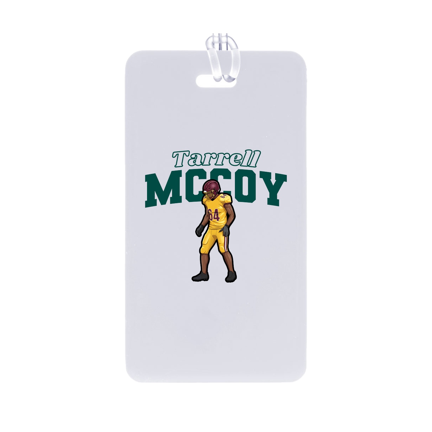 Bag Tag — Name Arch in Classic
