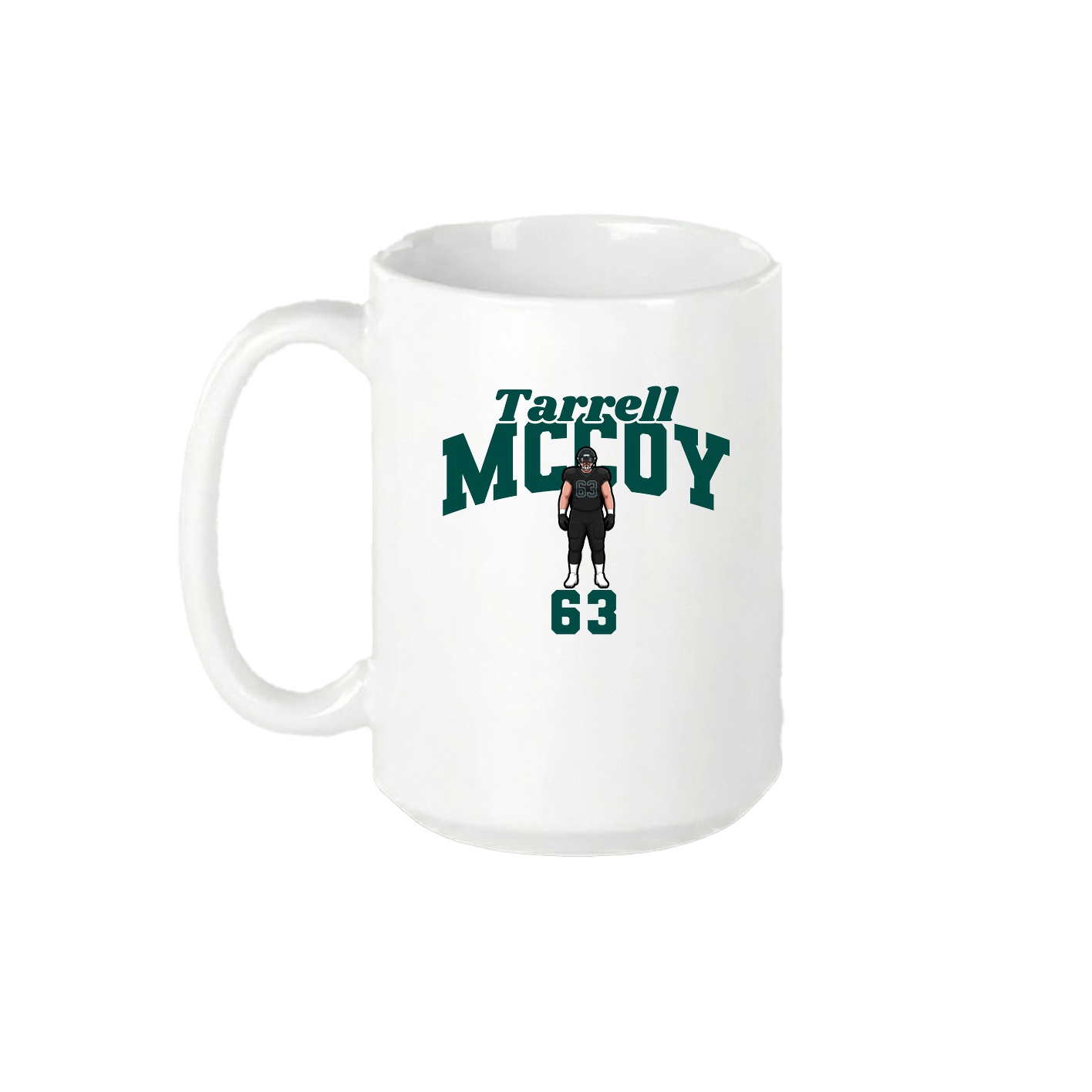 15oz Coffee Mug — Signature Arch in White