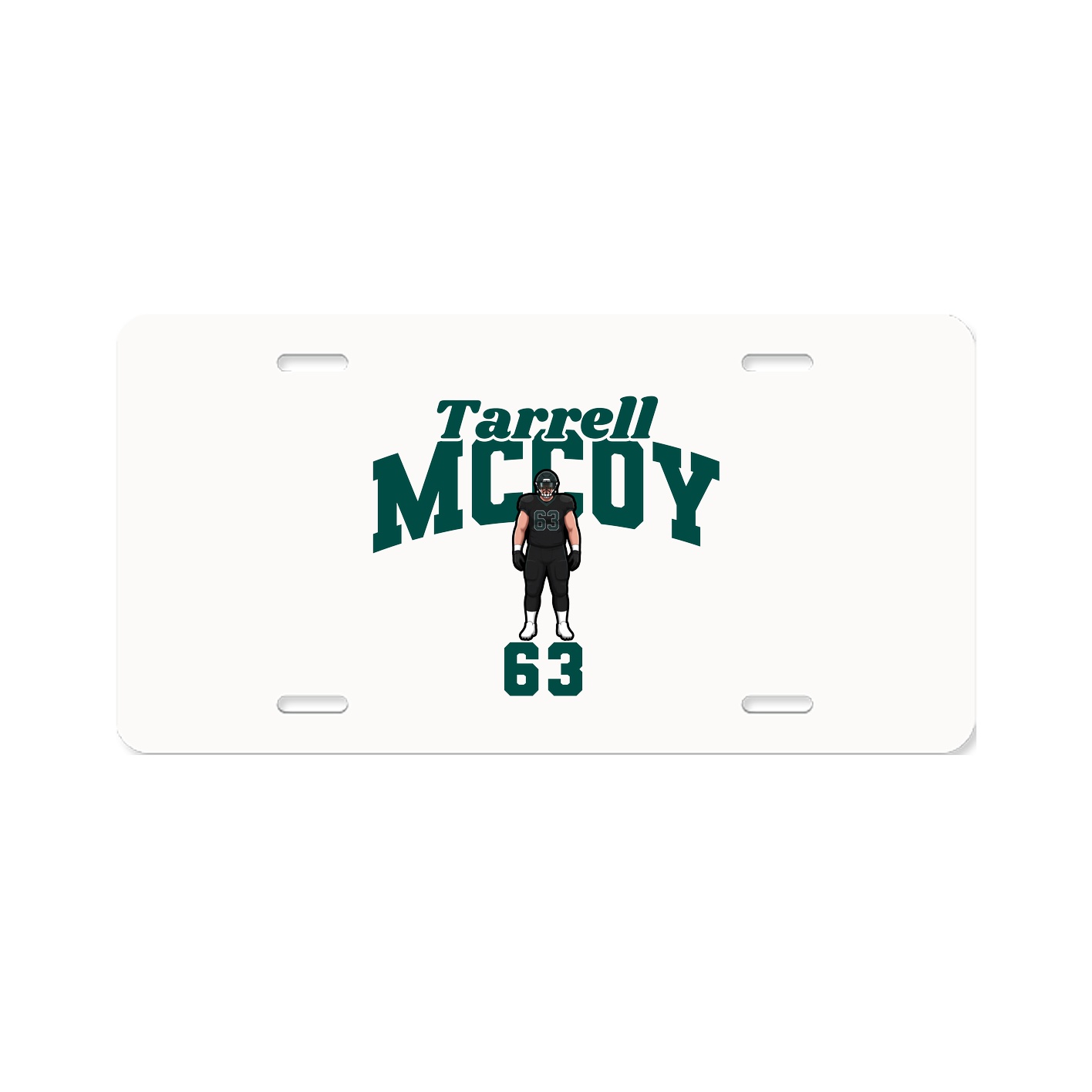 License Plate — Signature Arch in Classic