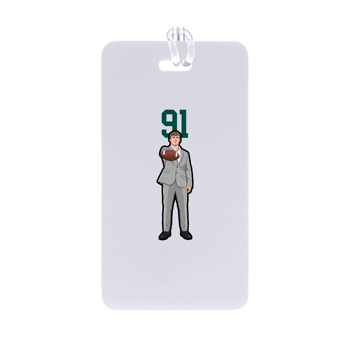 Bag Tag — Number Top in Classic