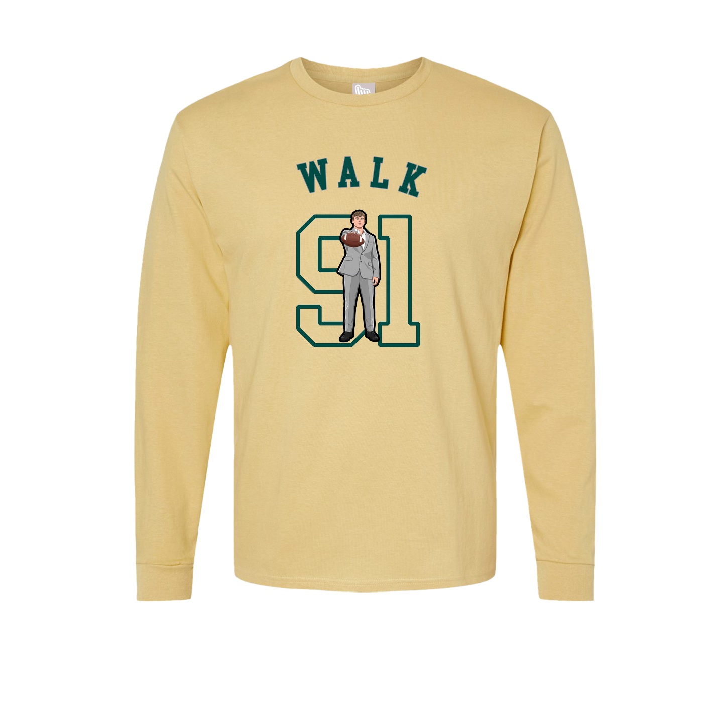 Long Sleeve Tee — Shirsey Arch in Vegas Gold