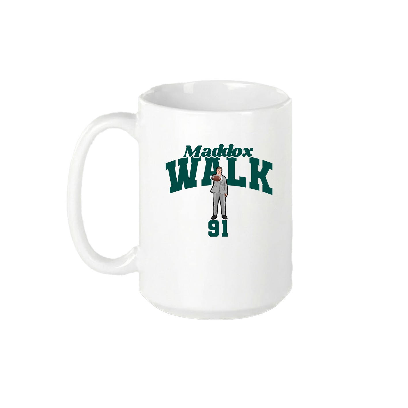 15oz Coffee Mug — Signature Arch in White
