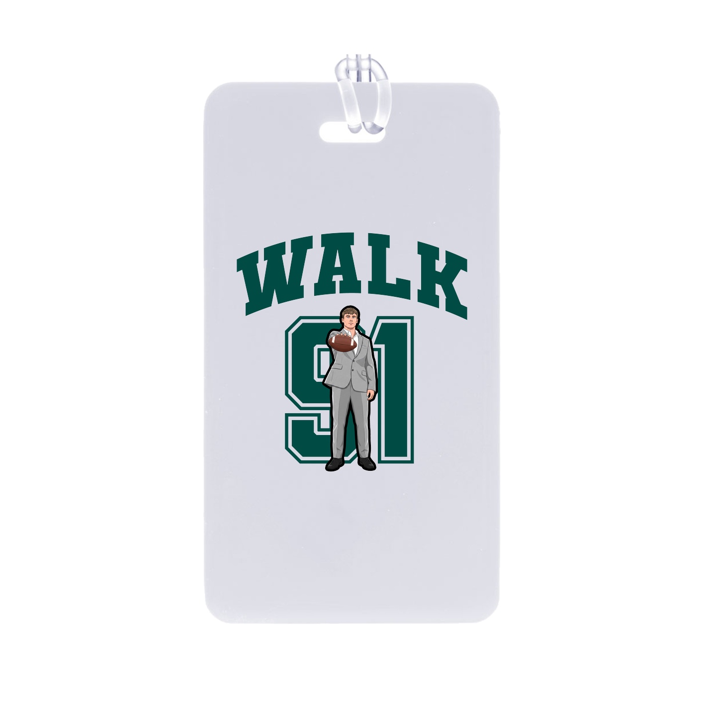Bag Tag — Number in Classic