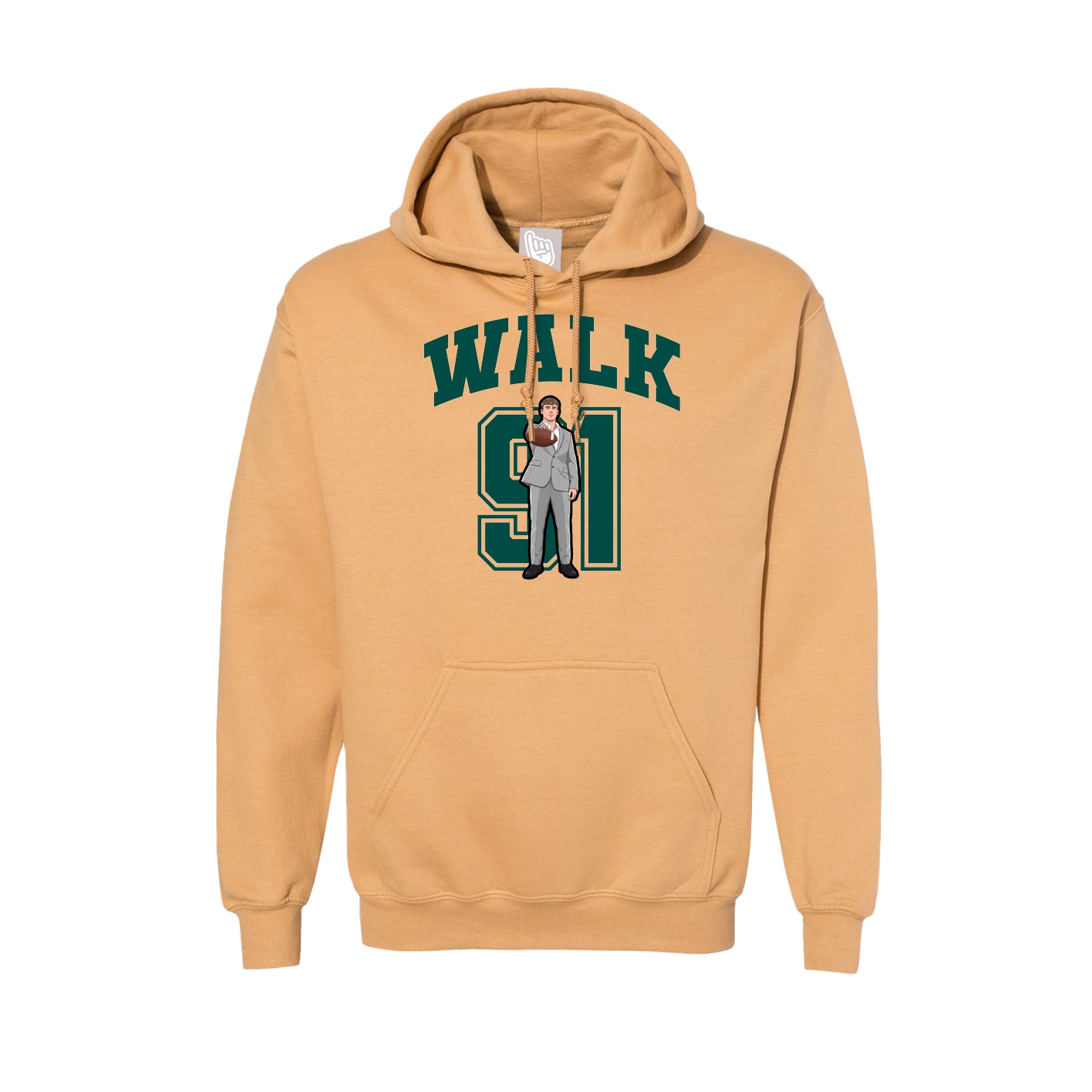 Hoodie — Number in Vegas Gold