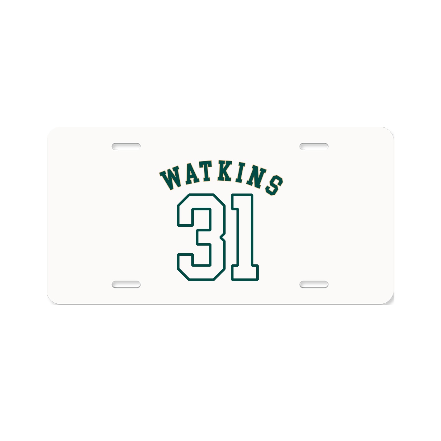 License Plate — Shirsey Arch in Classic