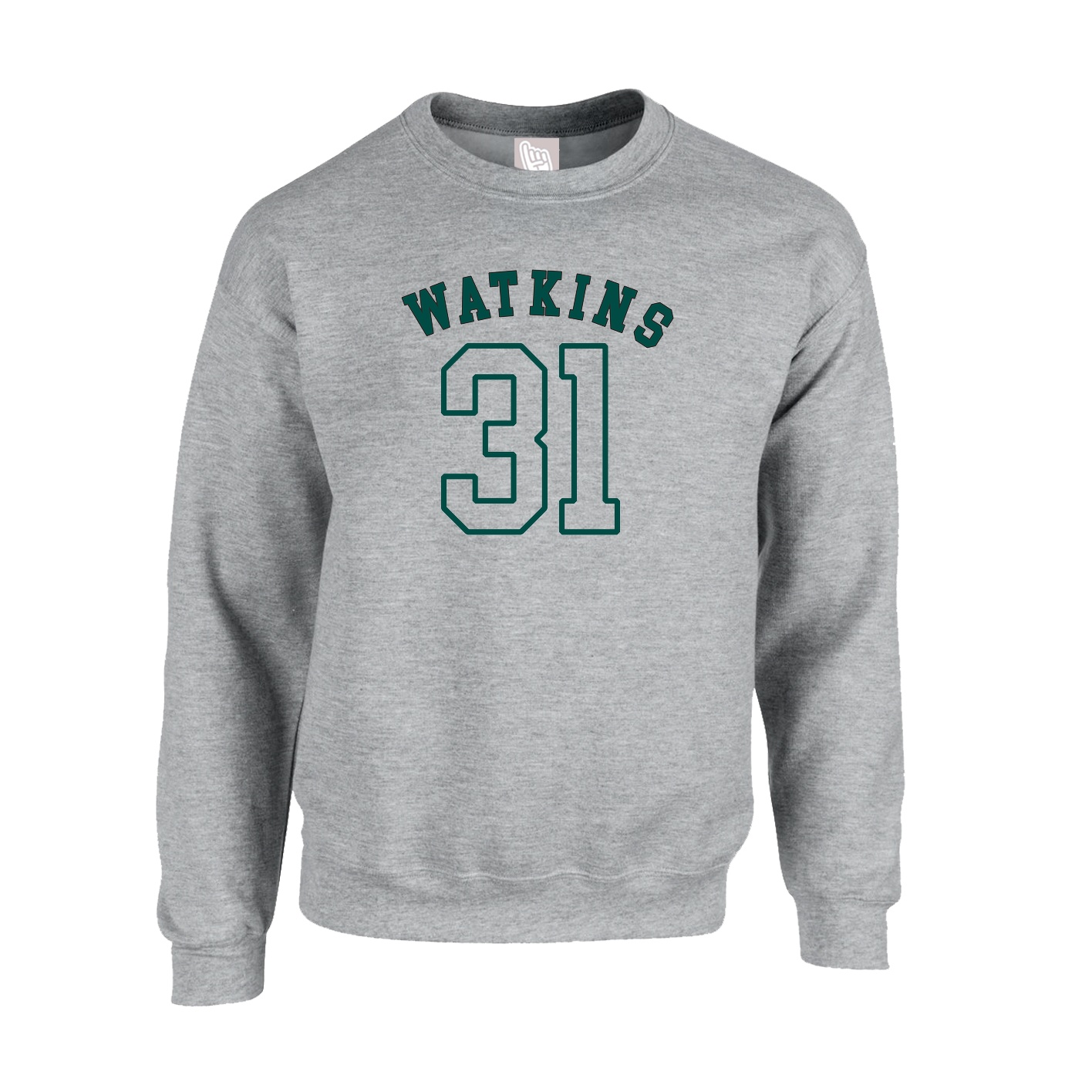 Fleece Crew — Shirsey Arch in Grey