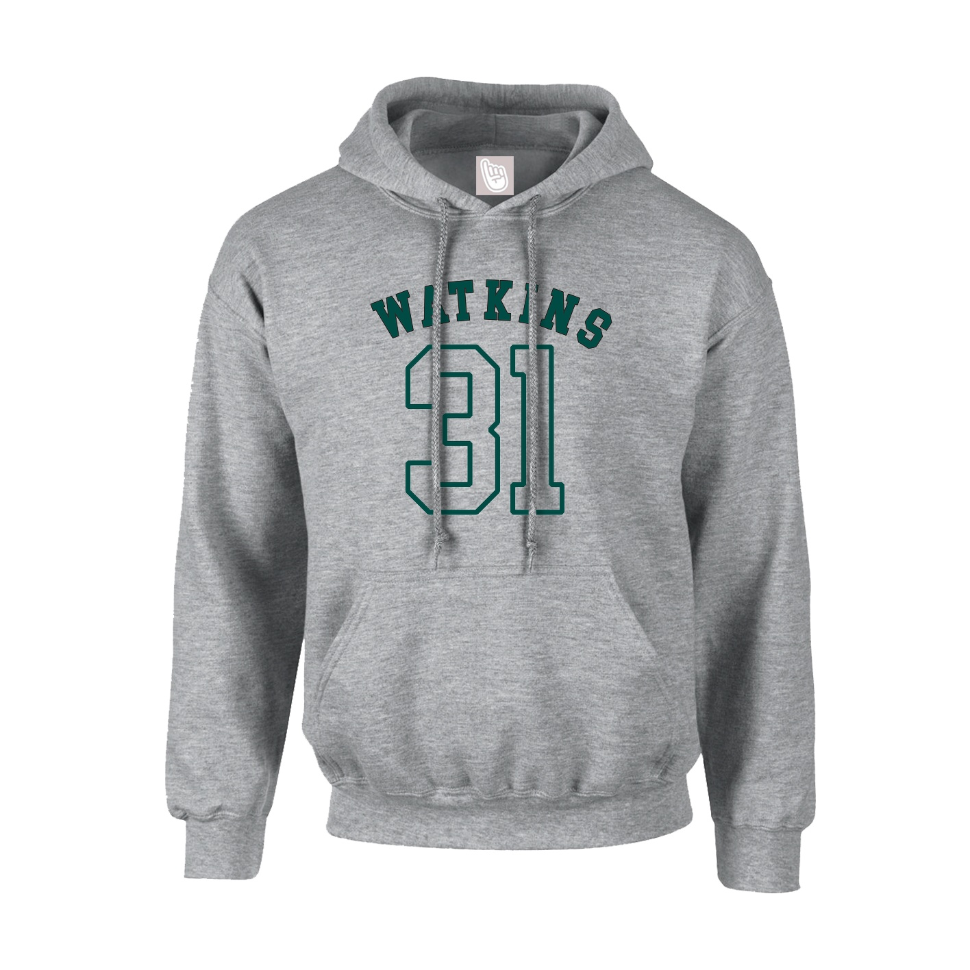 Youth Hoodie — Shirsey Arch in Grey