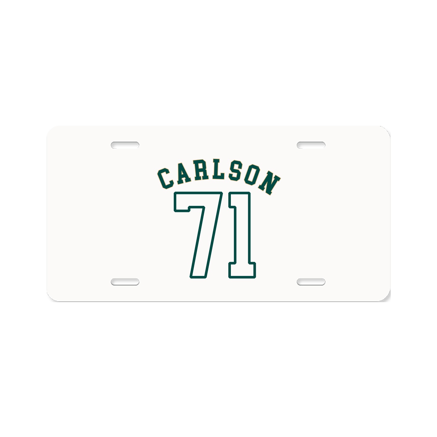 License Plate — Shirsey Arch in Classic
