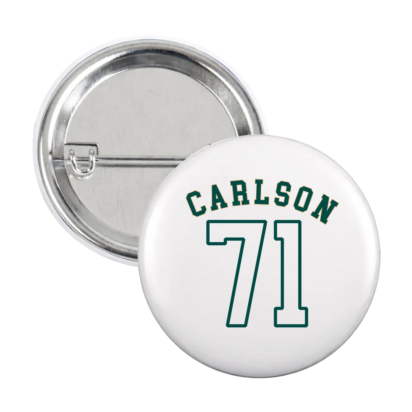 Game Day Button — Shirsey Arch in White
