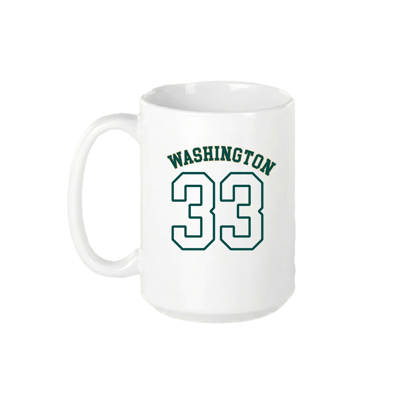 15oz Coffee Mug — Shirsey Arch in White