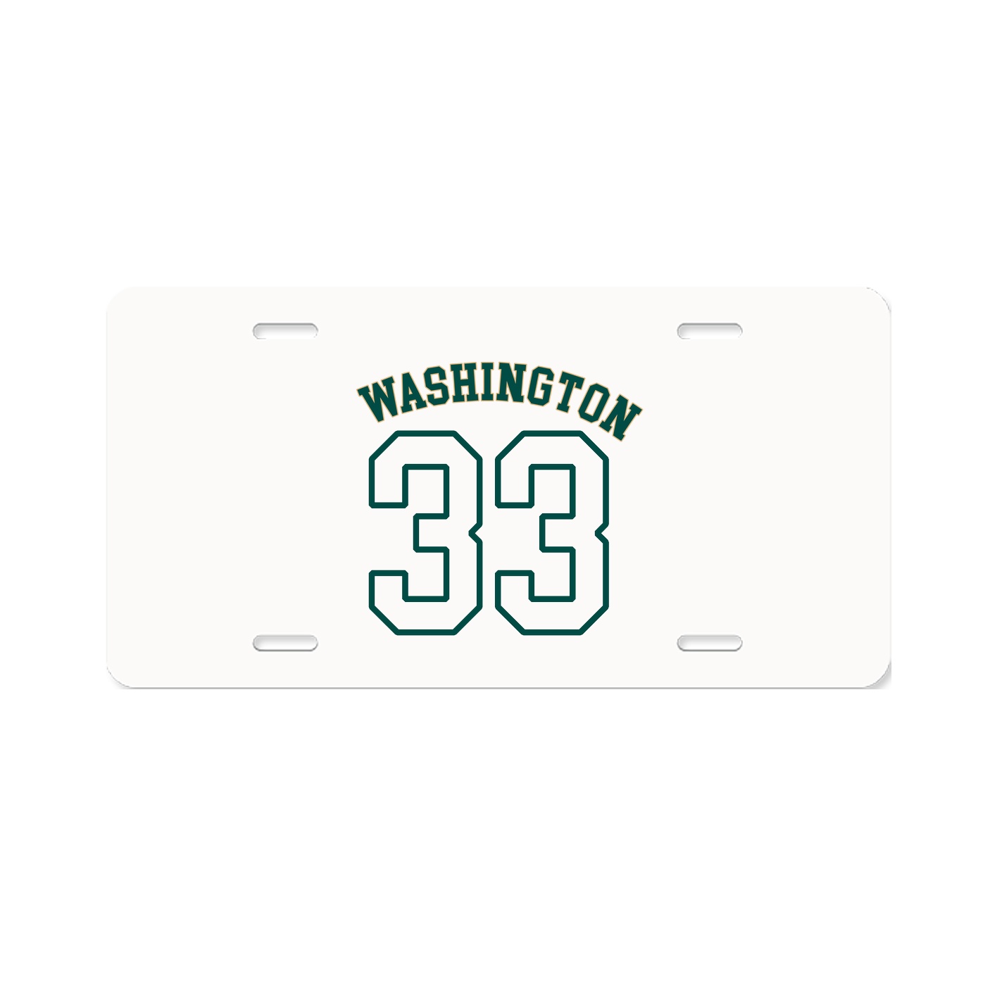 License Plate — Shirsey Arch in Classic