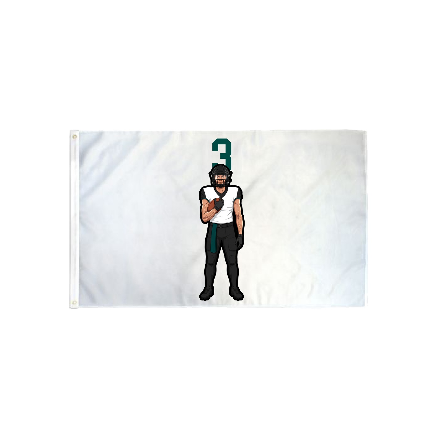 3x5 Flag — Number Top in Classic