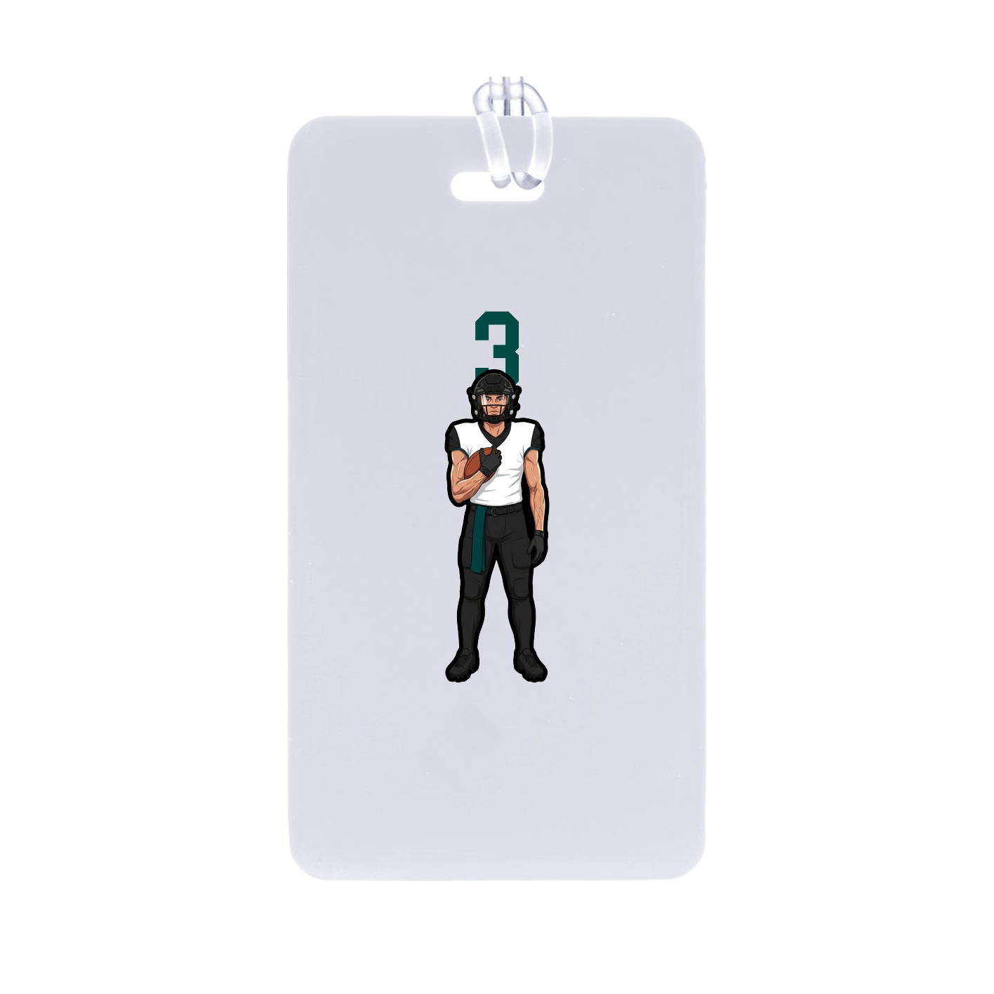 Bag Tag — Number Top in Classic
