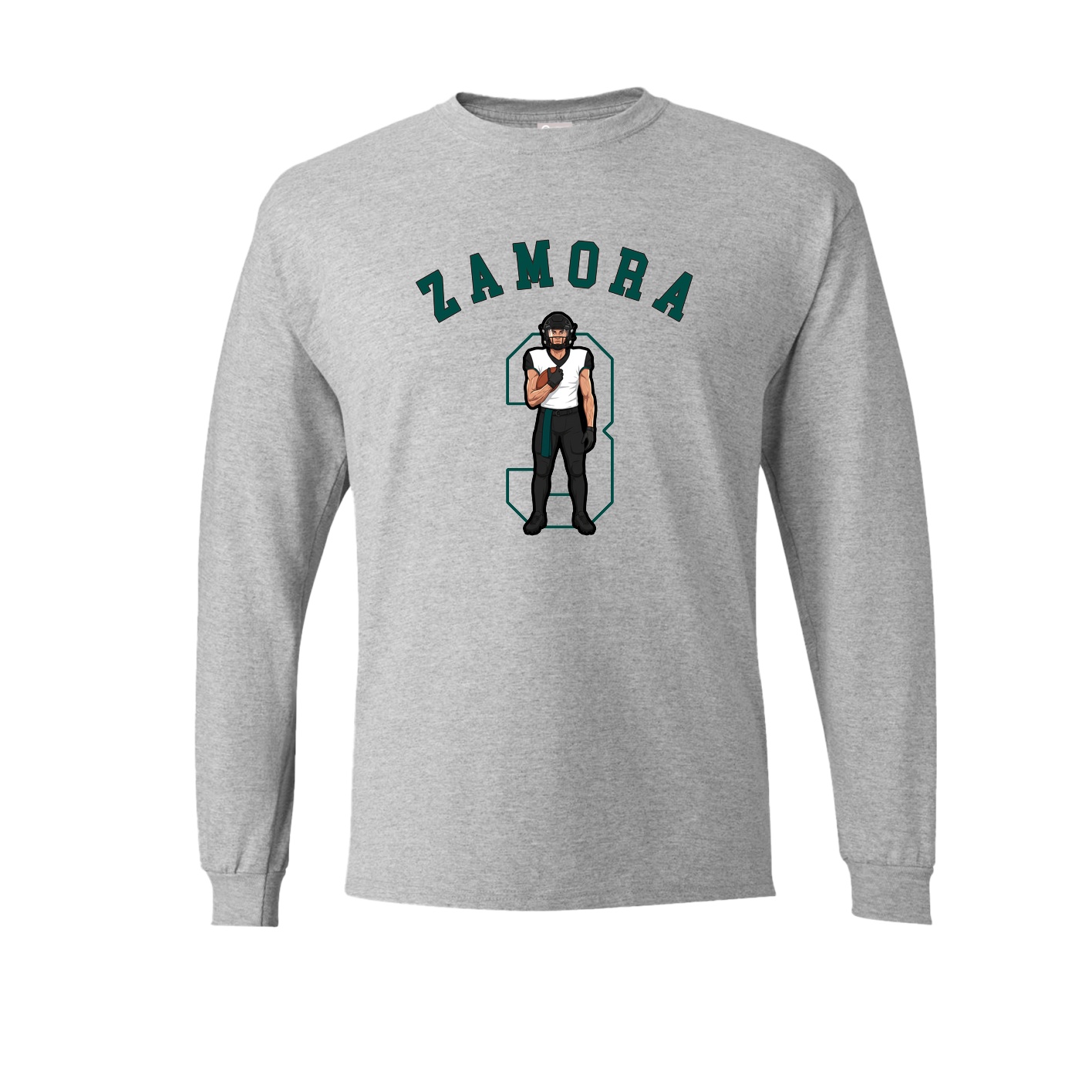 Long Sleeve Tee — Shirsey Arch in Grey