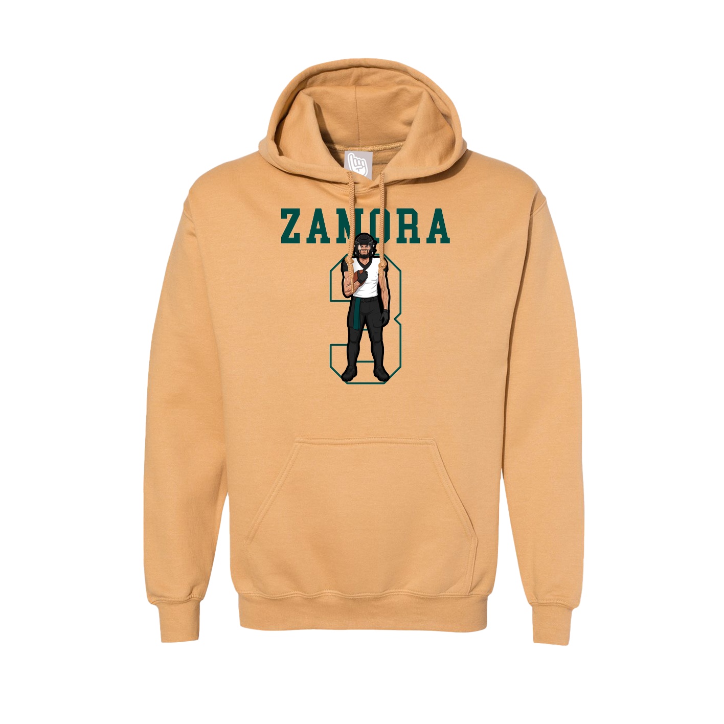 Hoodie — Shirsey in Vegas Gold