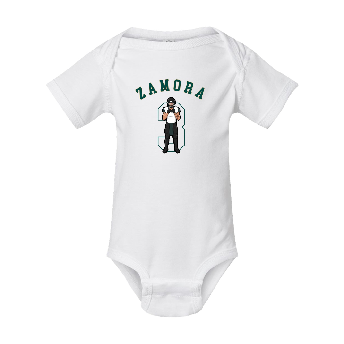 Baby Onesie — Shirsey Arch in White